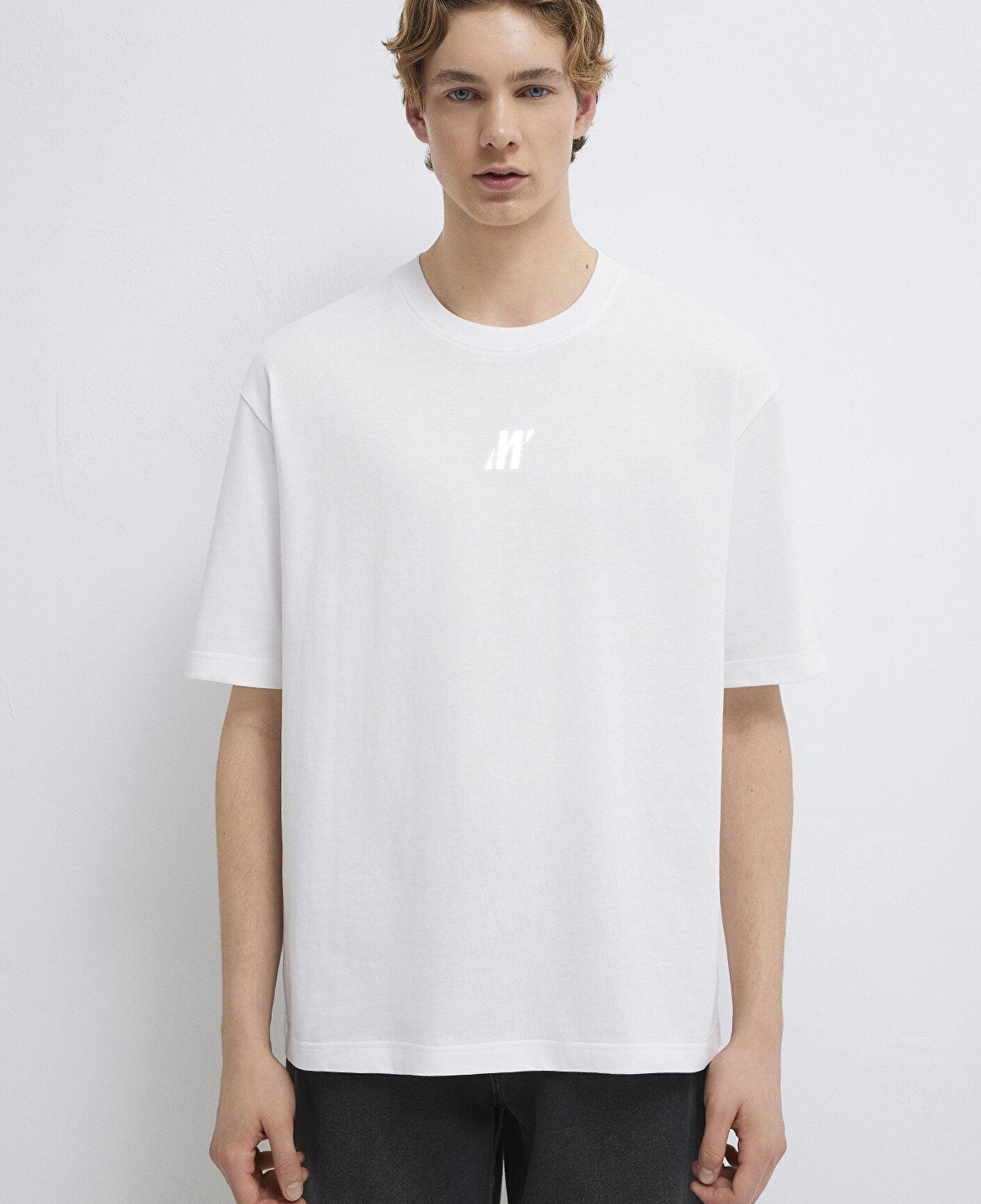 Mavi Mavi Pro Beyaz Tişört Relaxed Fit / Rahat Kesim 0613444-620
