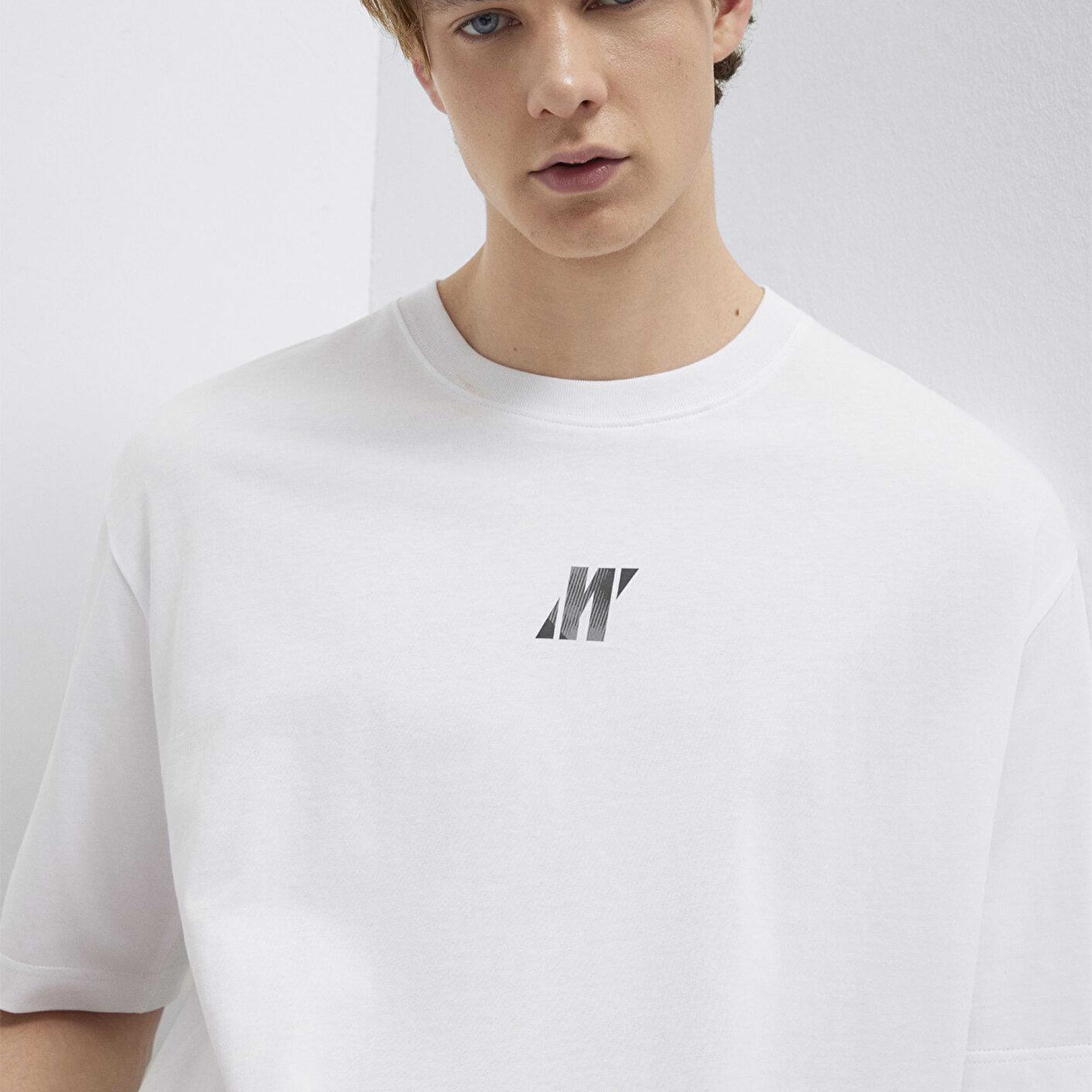 Mavi Mavi Pro Beyaz Tişört Relaxed Fit / Rahat Kesim 0613444-620