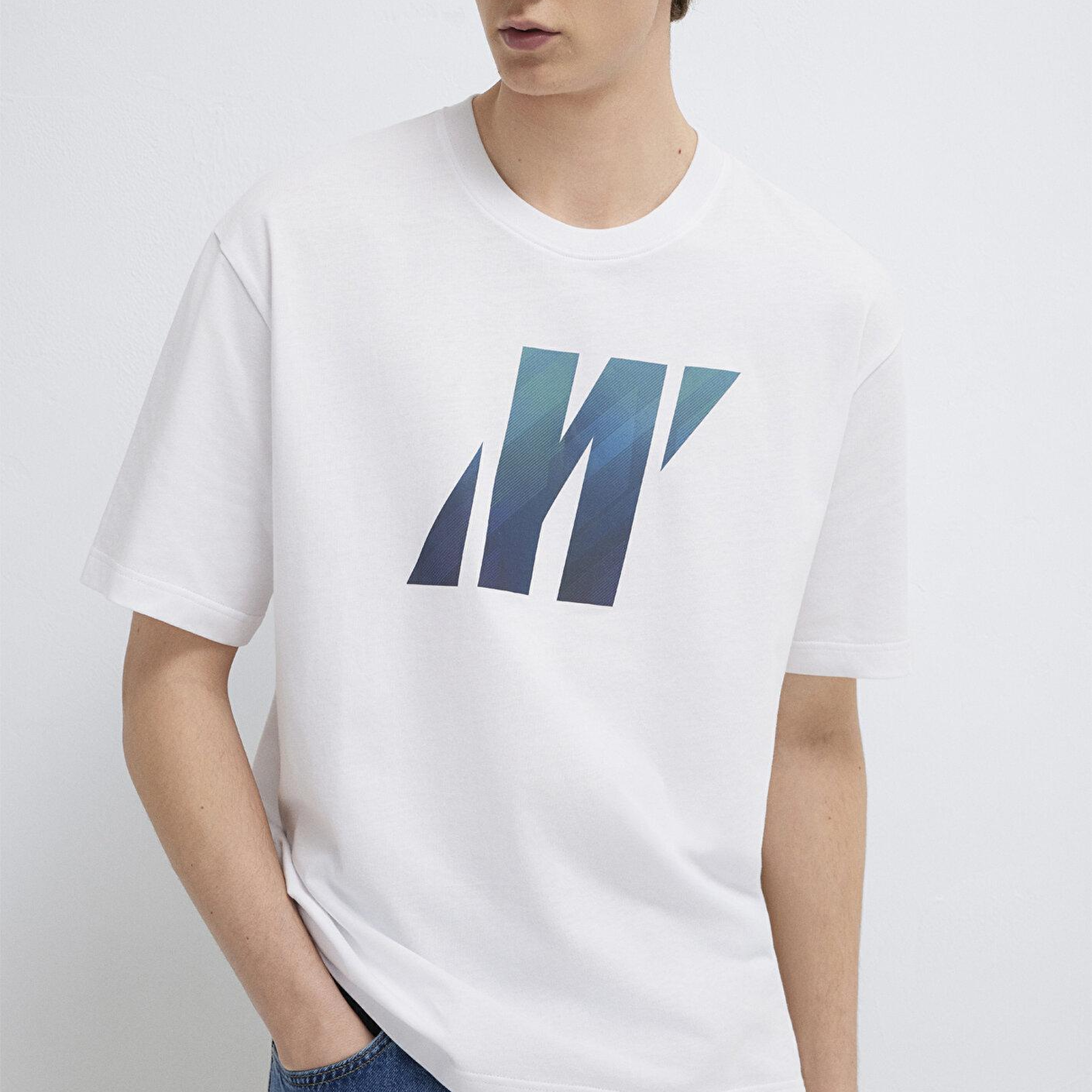 Mavi Mavi Pro Beyaz Tişört Relaxed Fit / Rahat Kesim 0613448-620