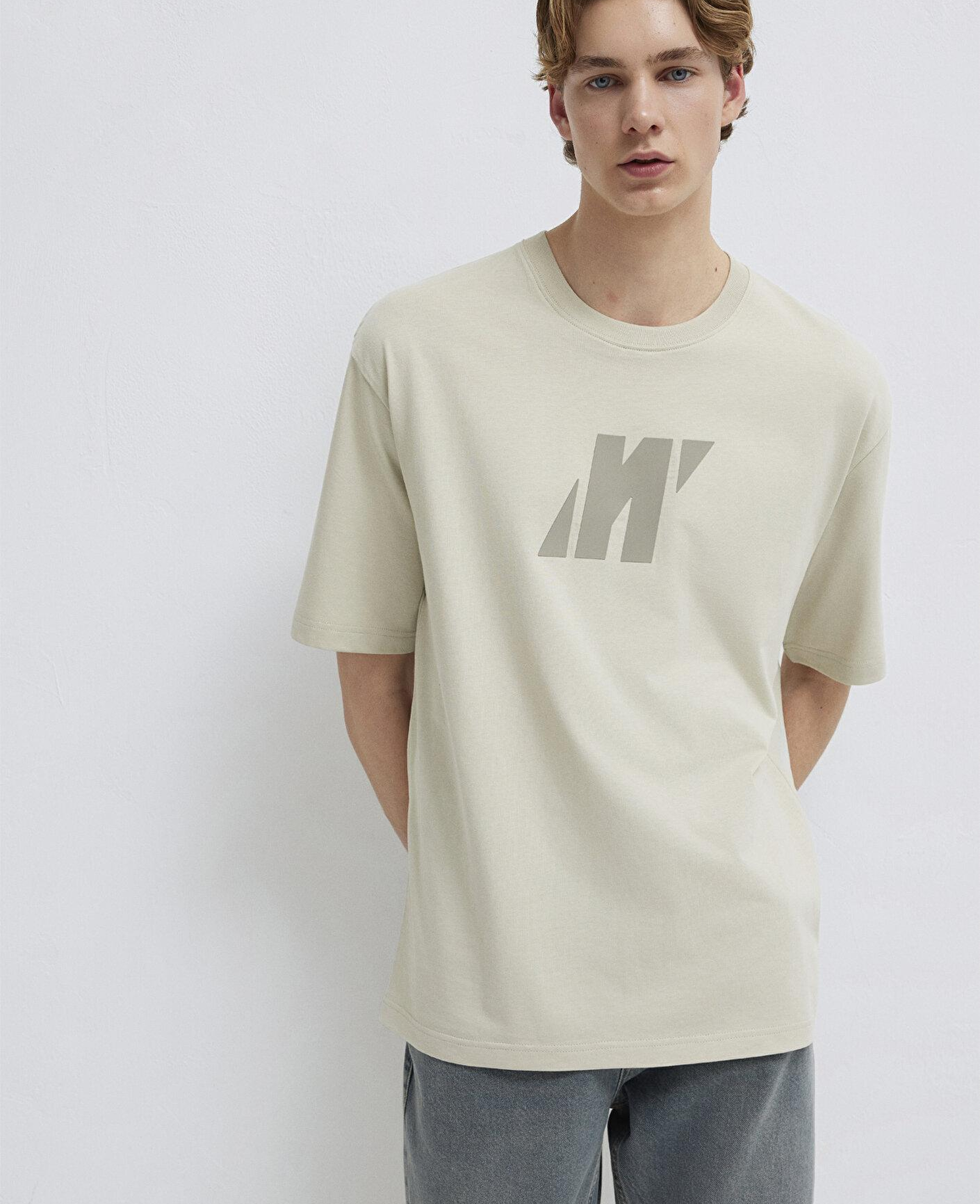 Mavi Mavi Pro Gri Tişört Relaxed Fit / Rahat Kesim 0613447-70144