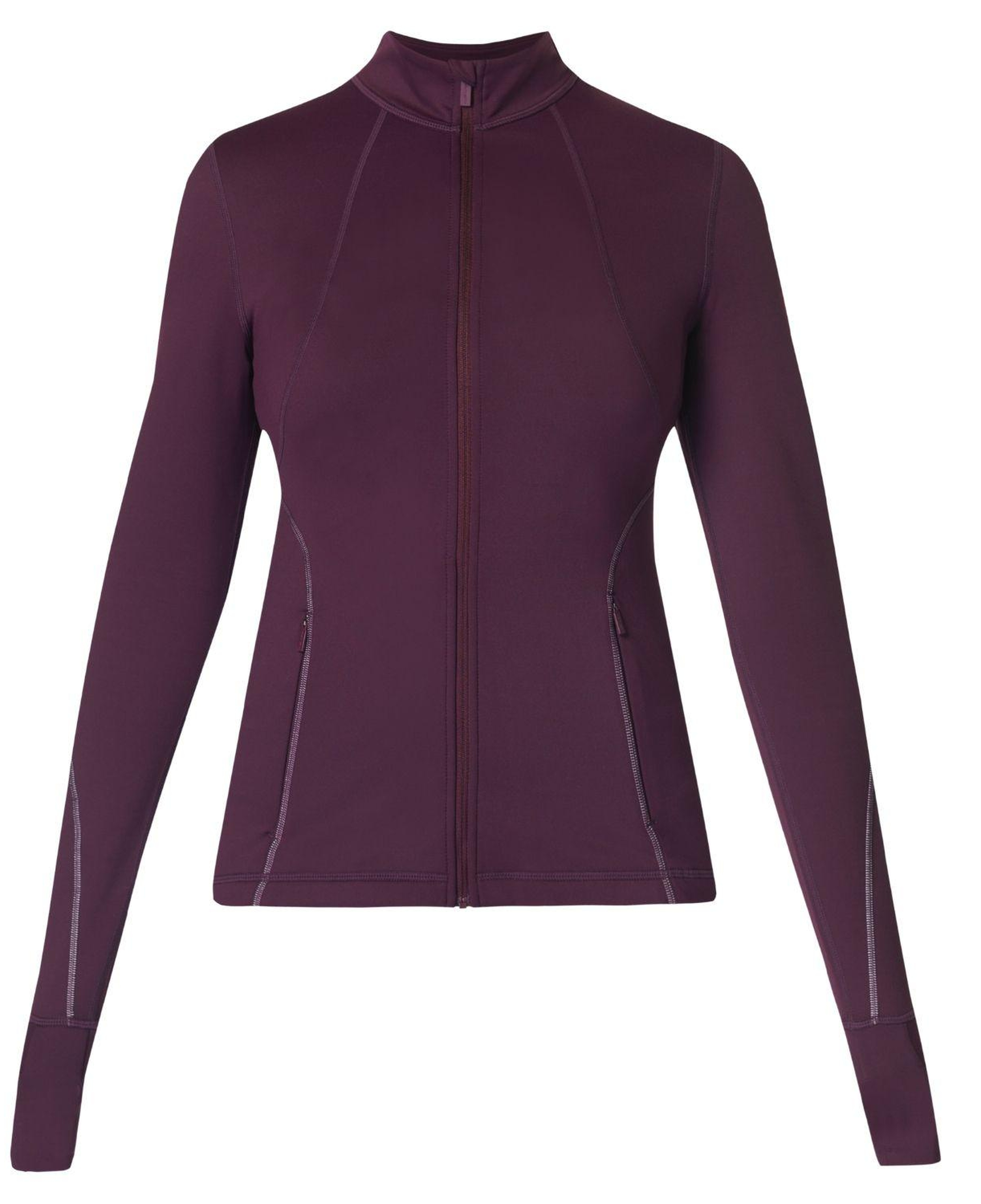 Sweaty Betty Therma Boost Running Zip Up Kadın Mor Koşu Ceketi