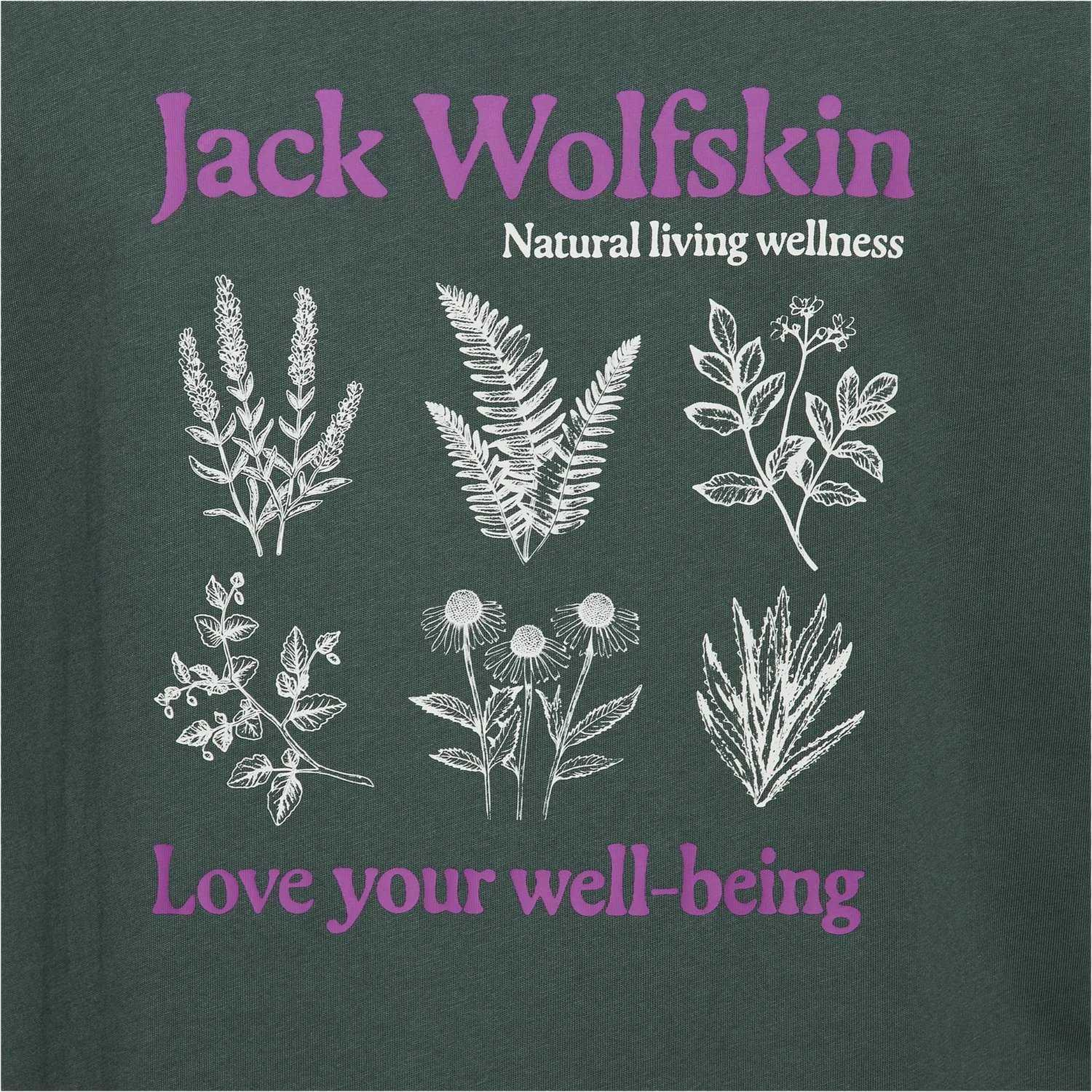 Jack Wolfskin Curious Kadın Yeşil Tişört