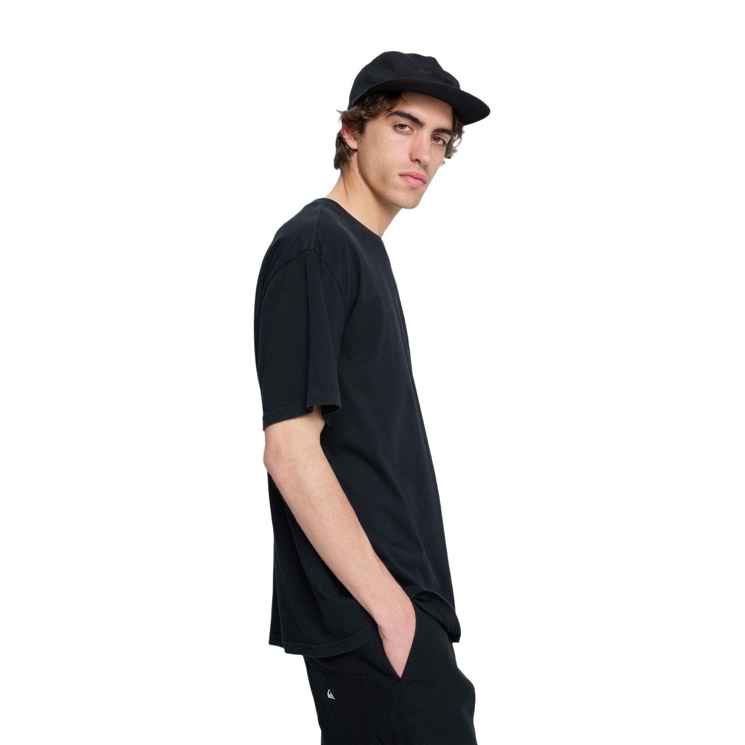 Quiksilver Quikglobe Erkek Siyah Tişört