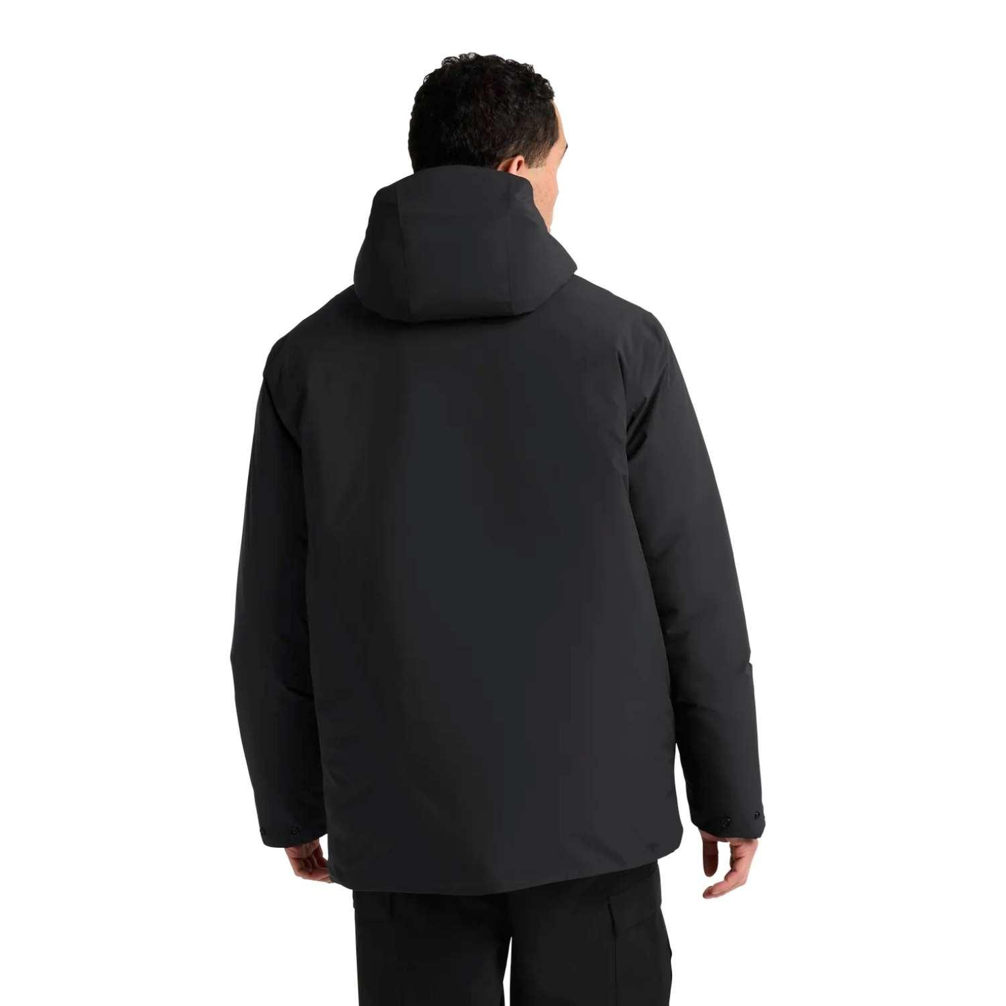 Jack Wolfskin Brandenburger Erkek Siyah Outdoor Ceketi