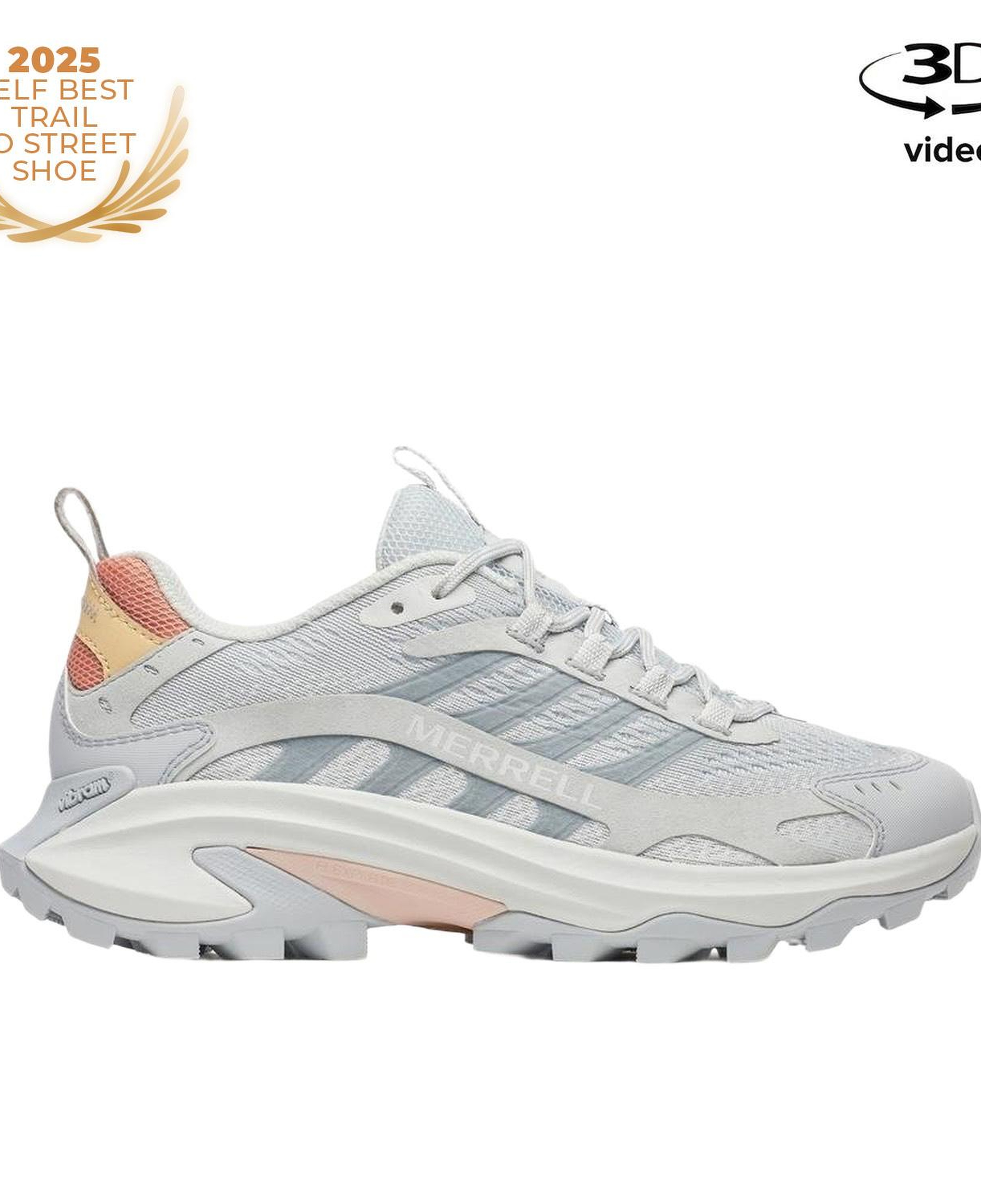 Merrell Moab Speed 2 Kadın Gri Outdoor Ayakkabı