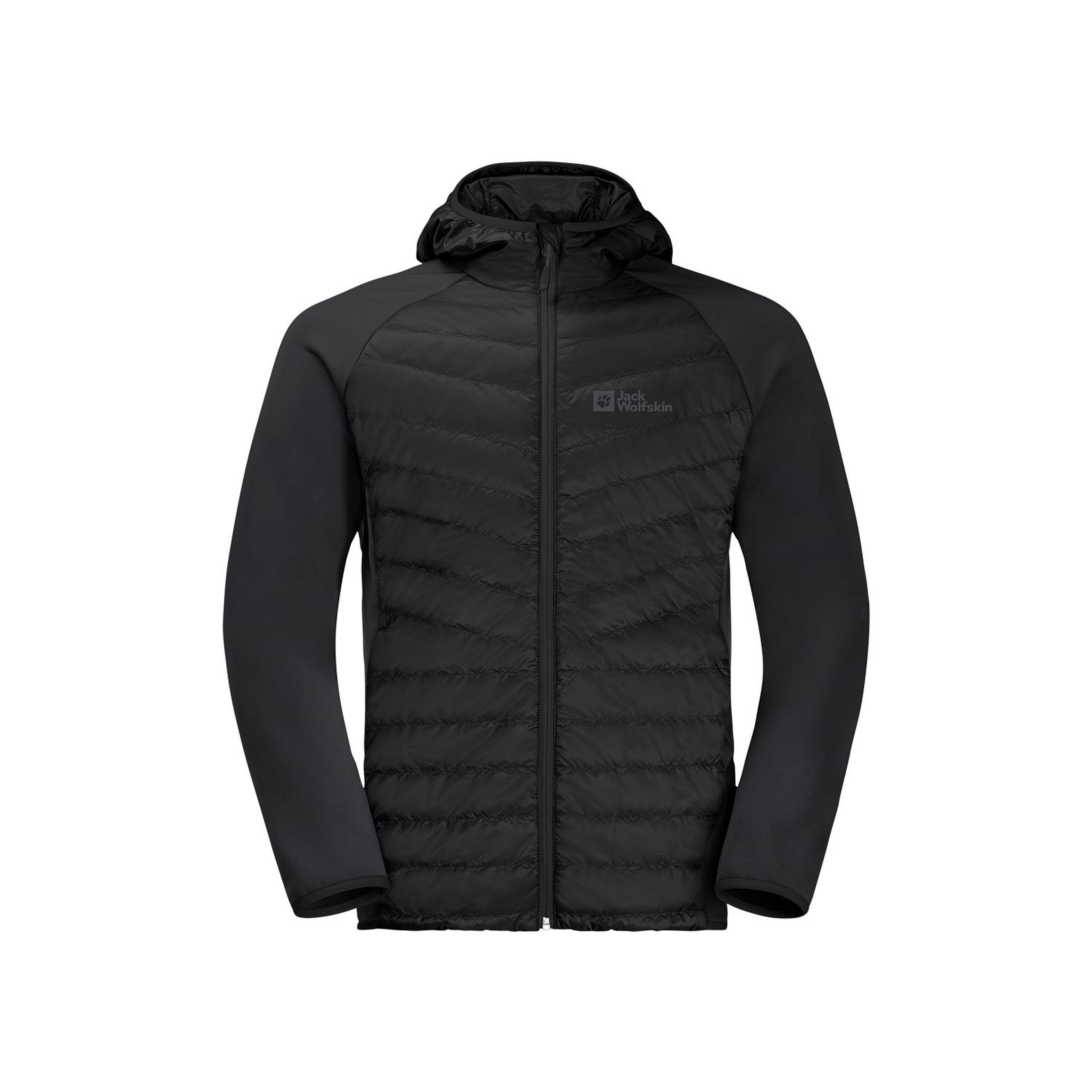Jack Wolfskin Routeburn Pro Hybrid Erkek Siyah Outdoor Ceketi