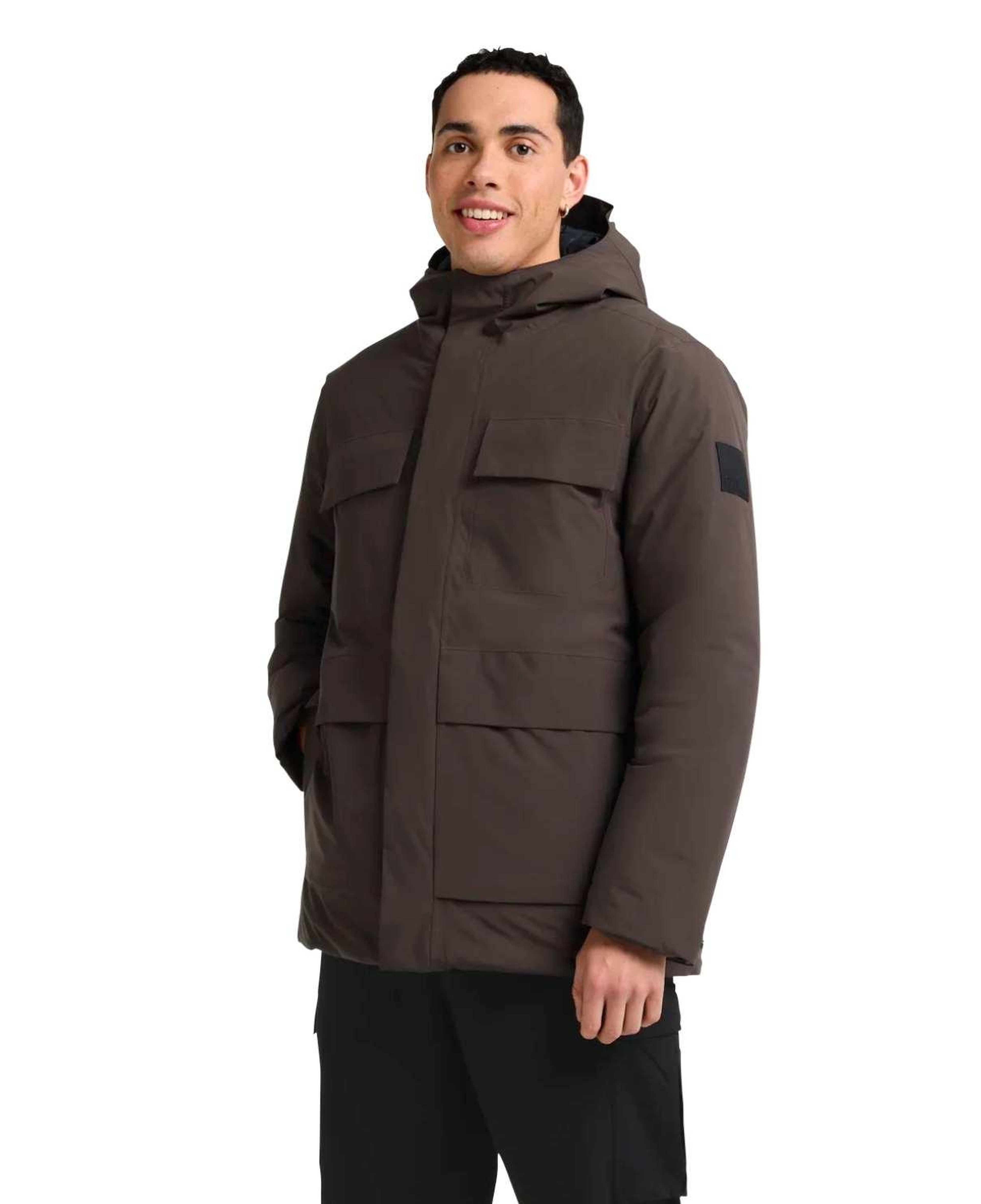 Jack Wolfskin Brandenburger Erkek Kahverengi Outdoor Ceketi