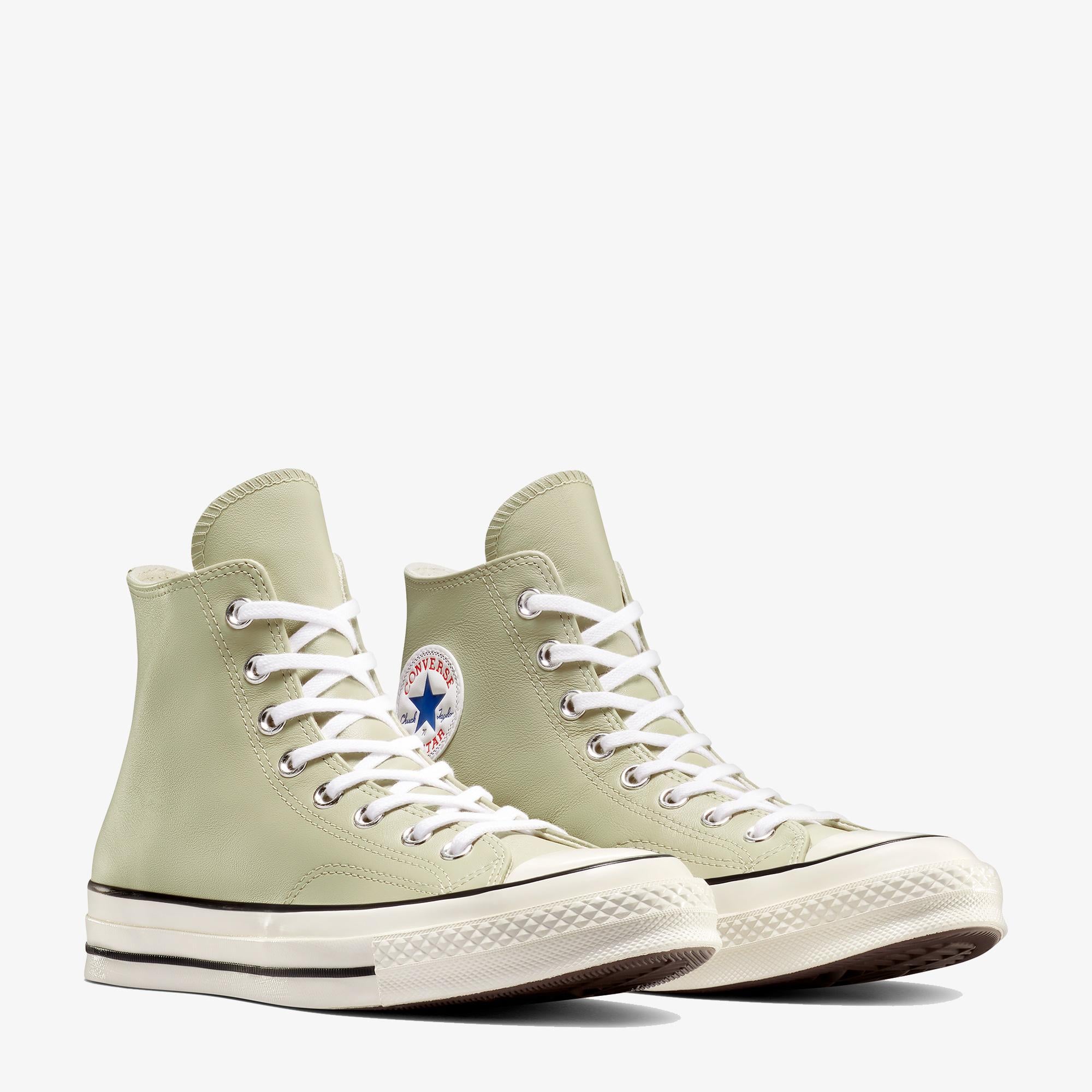 Converse Chuck 70 Unisex Yeşil Deri Sneaker