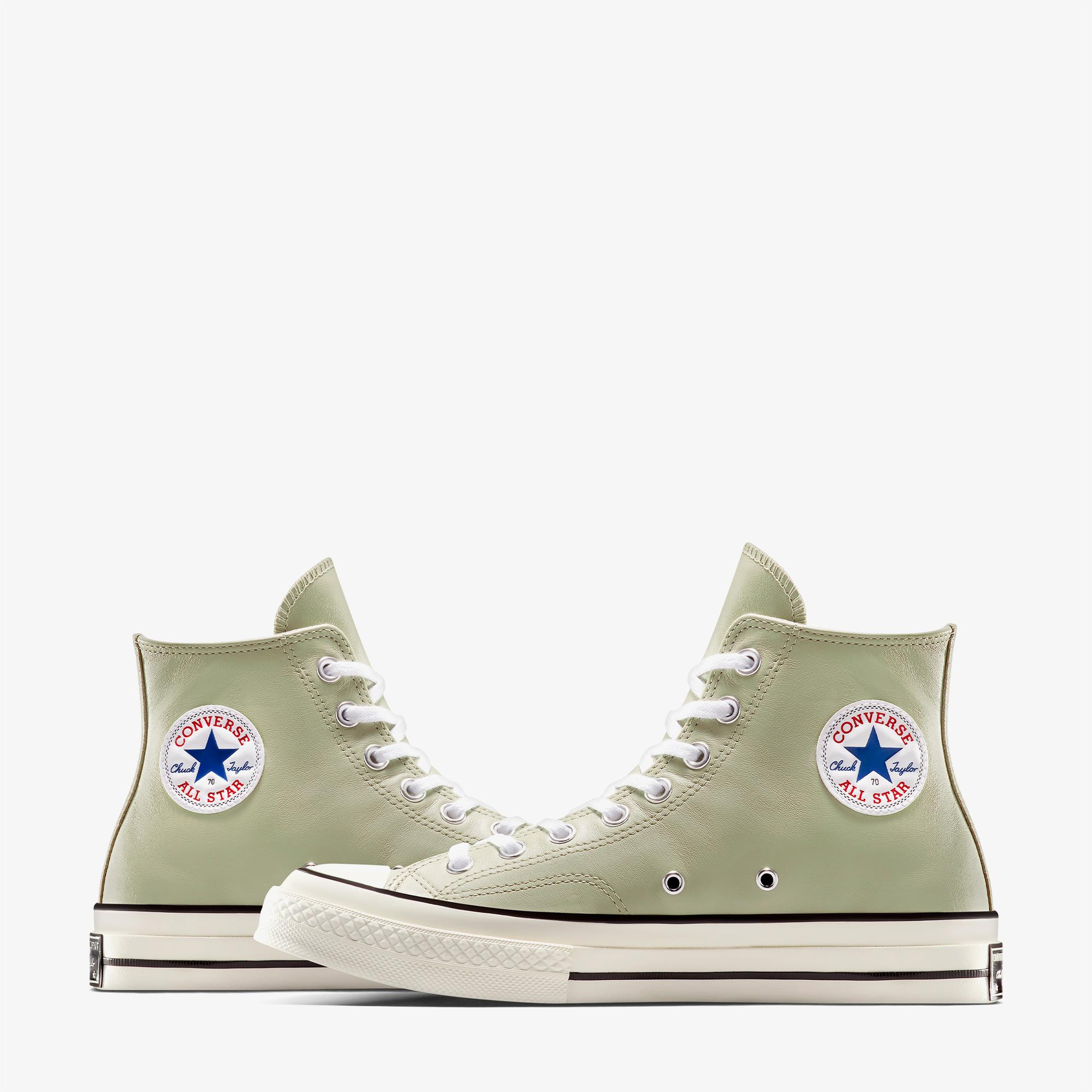 Converse Chuck 70 Unisex Yeşil Deri Sneaker