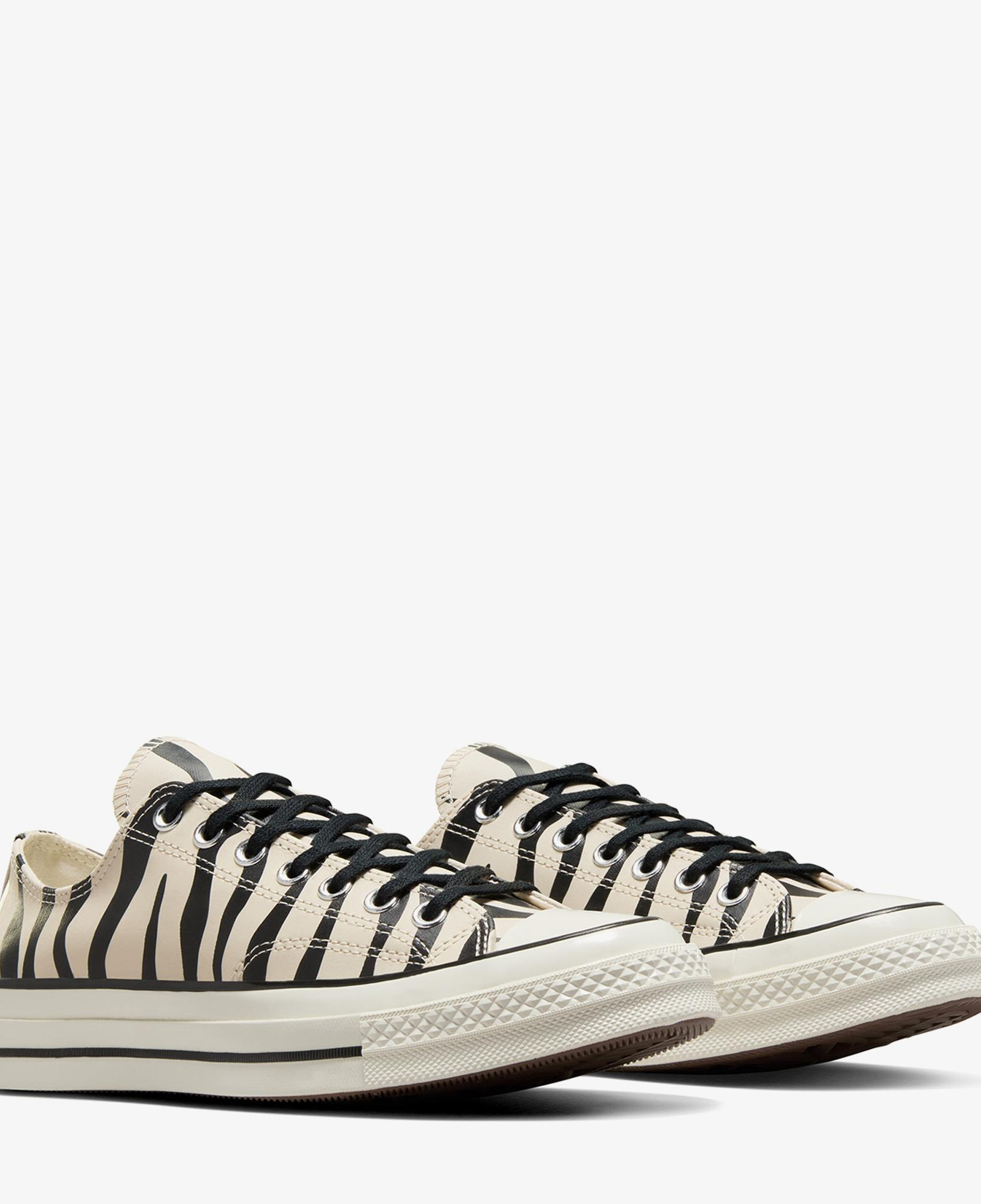 Converse Chuck 70 Zebra Print Unisex Bej Sneaker