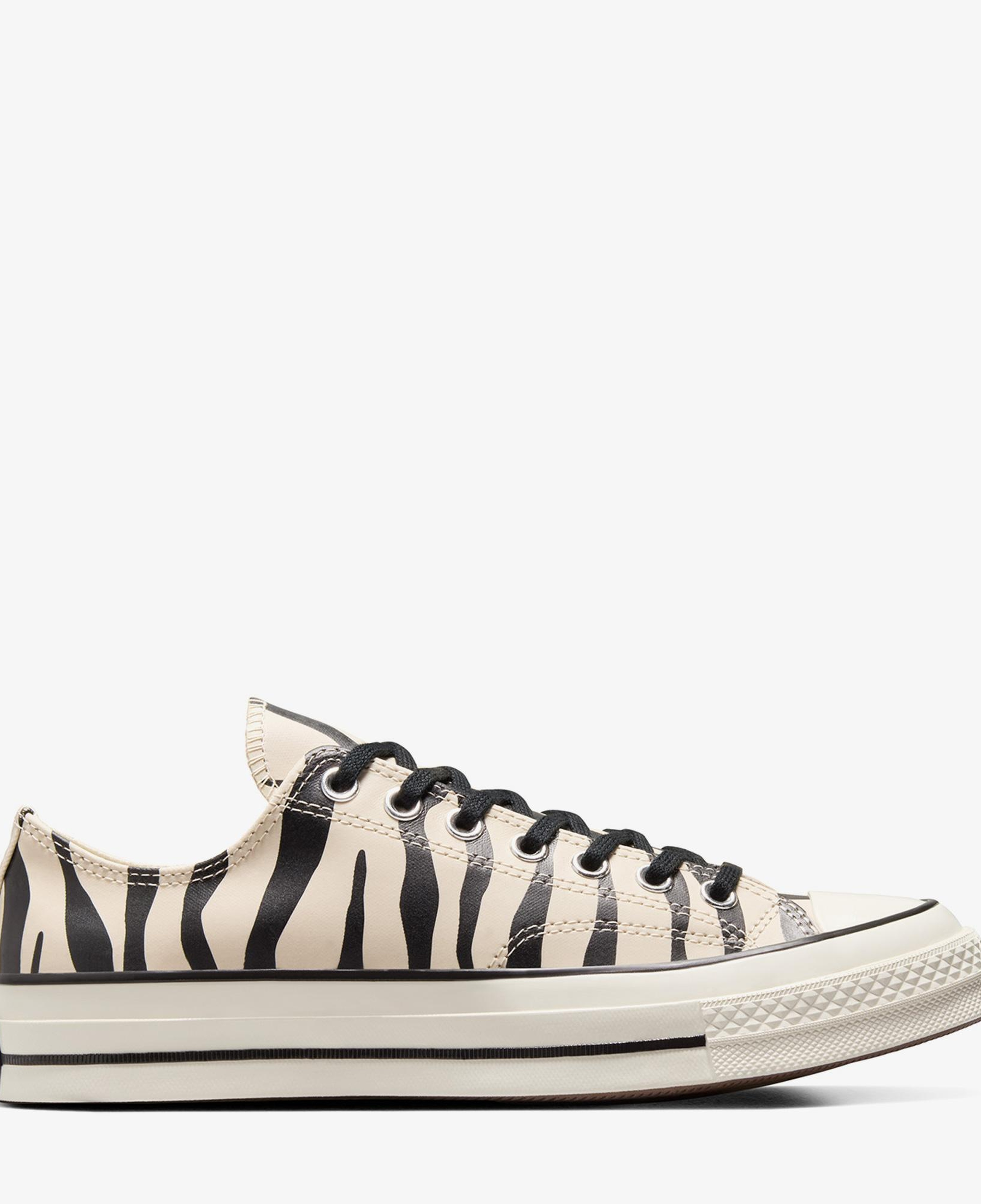 Converse Chuck 70 Zebra Print Unisex Bej Sneaker