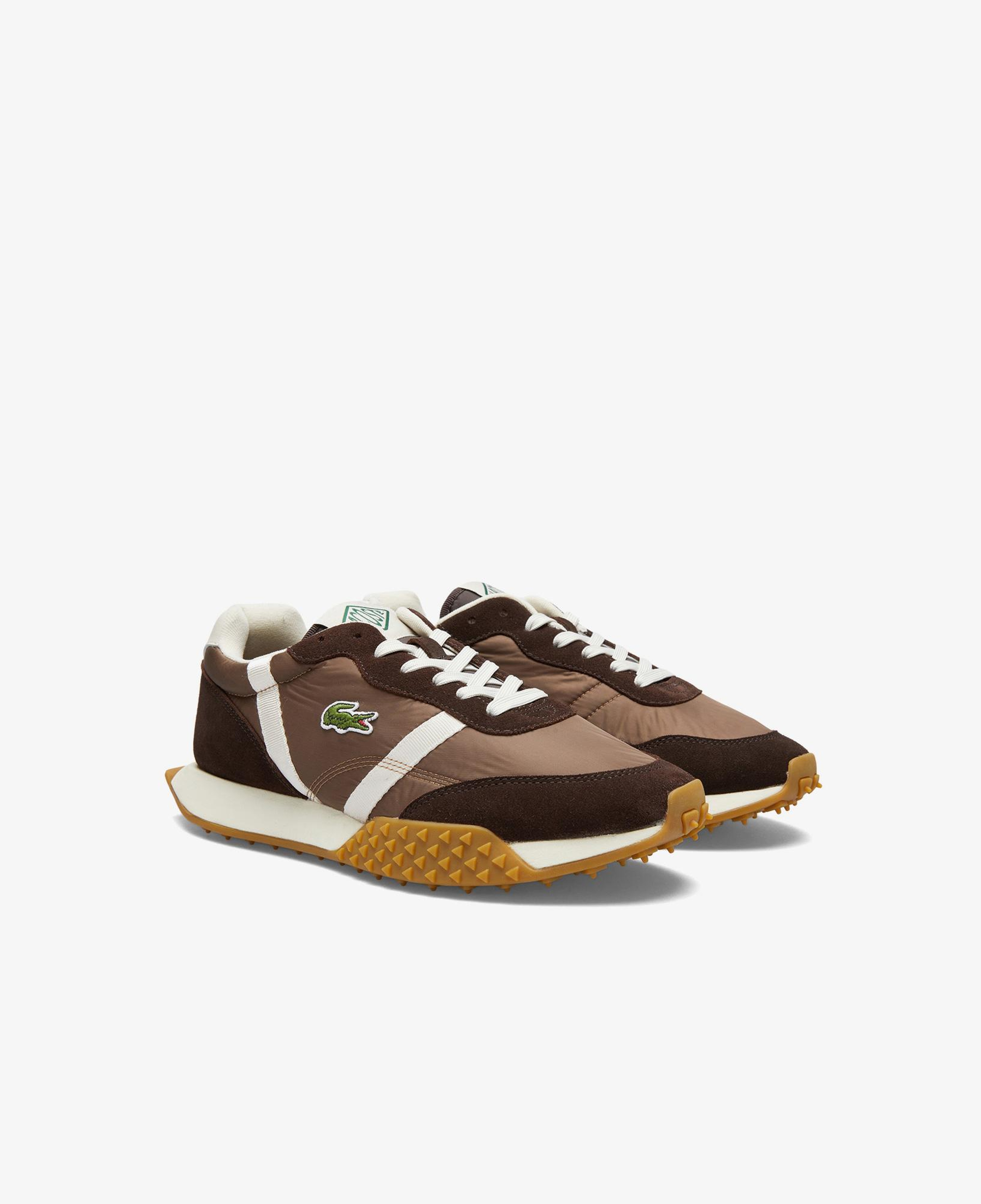 Lacoste L-Spin Evo Erkek Kahverengi Sneaker