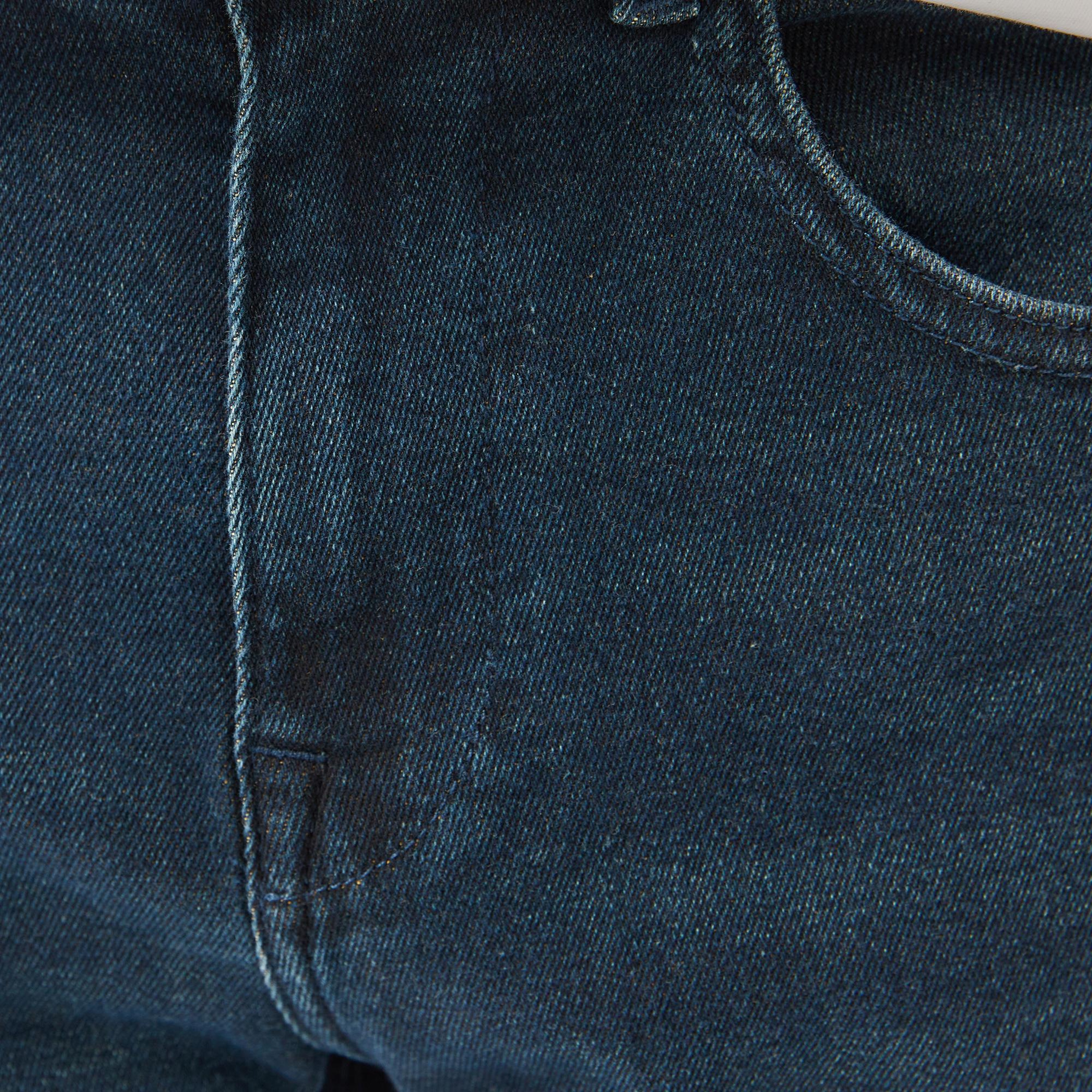 Lacoste Erkek Regular Fit Koyu Mavi Jean Pantolon