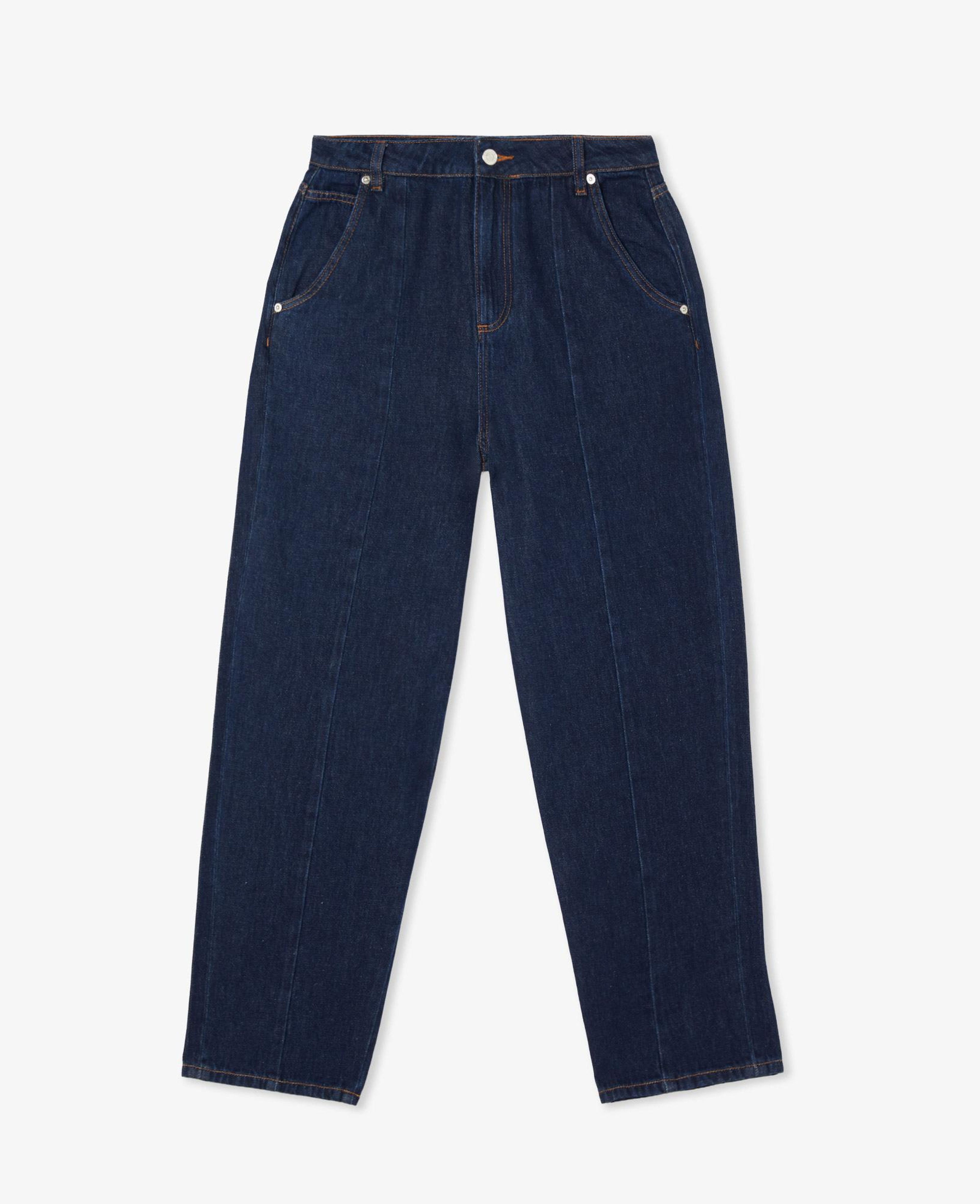 Lacoste Kadın Relaxed Fit Koyu Mavi Jean Pantolon