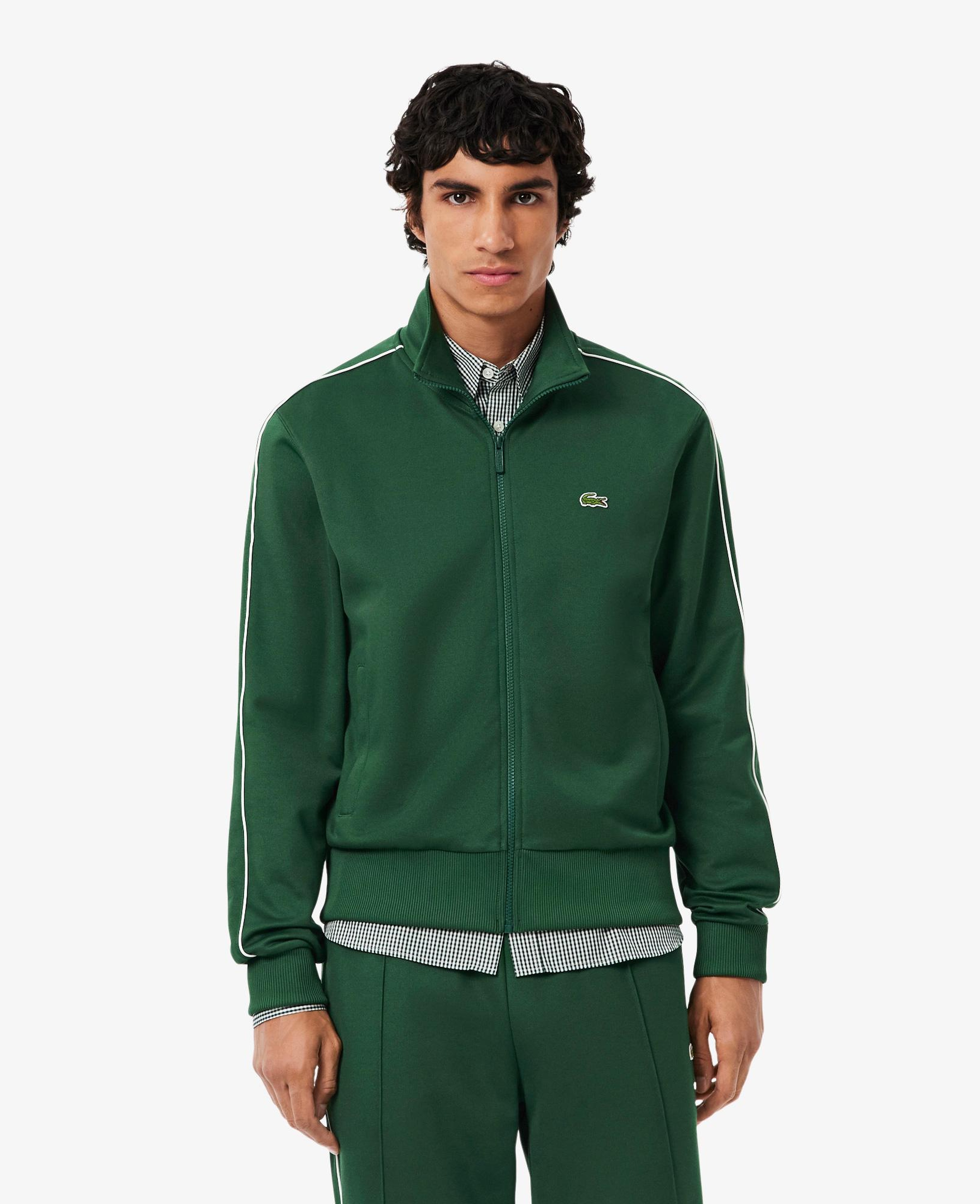 Lacoste Regular Fit Fermuarlı Erkek Yeşil Sweatshirt