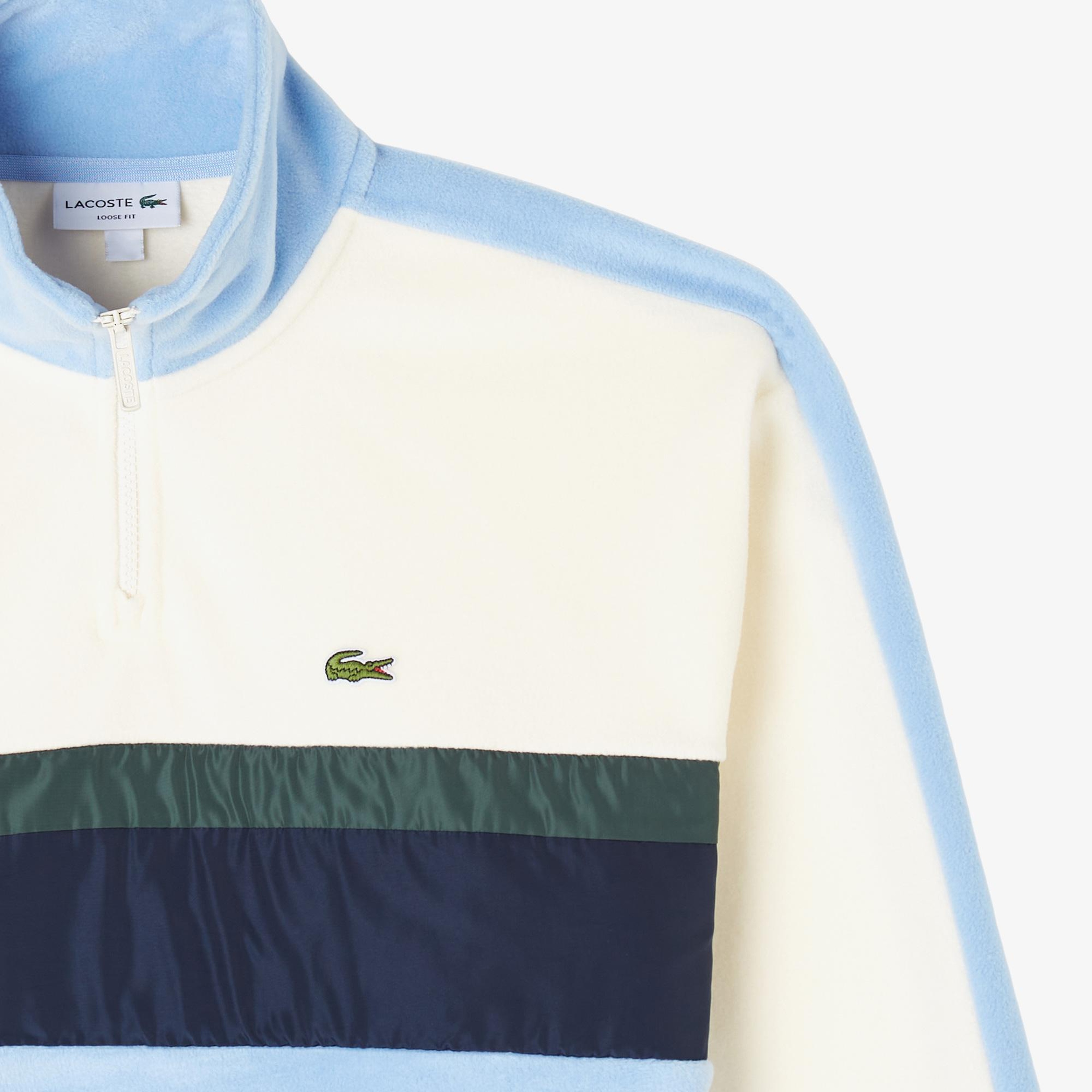 Lacoste Erkek Loose Fit Açık Mavi Sweatshirt