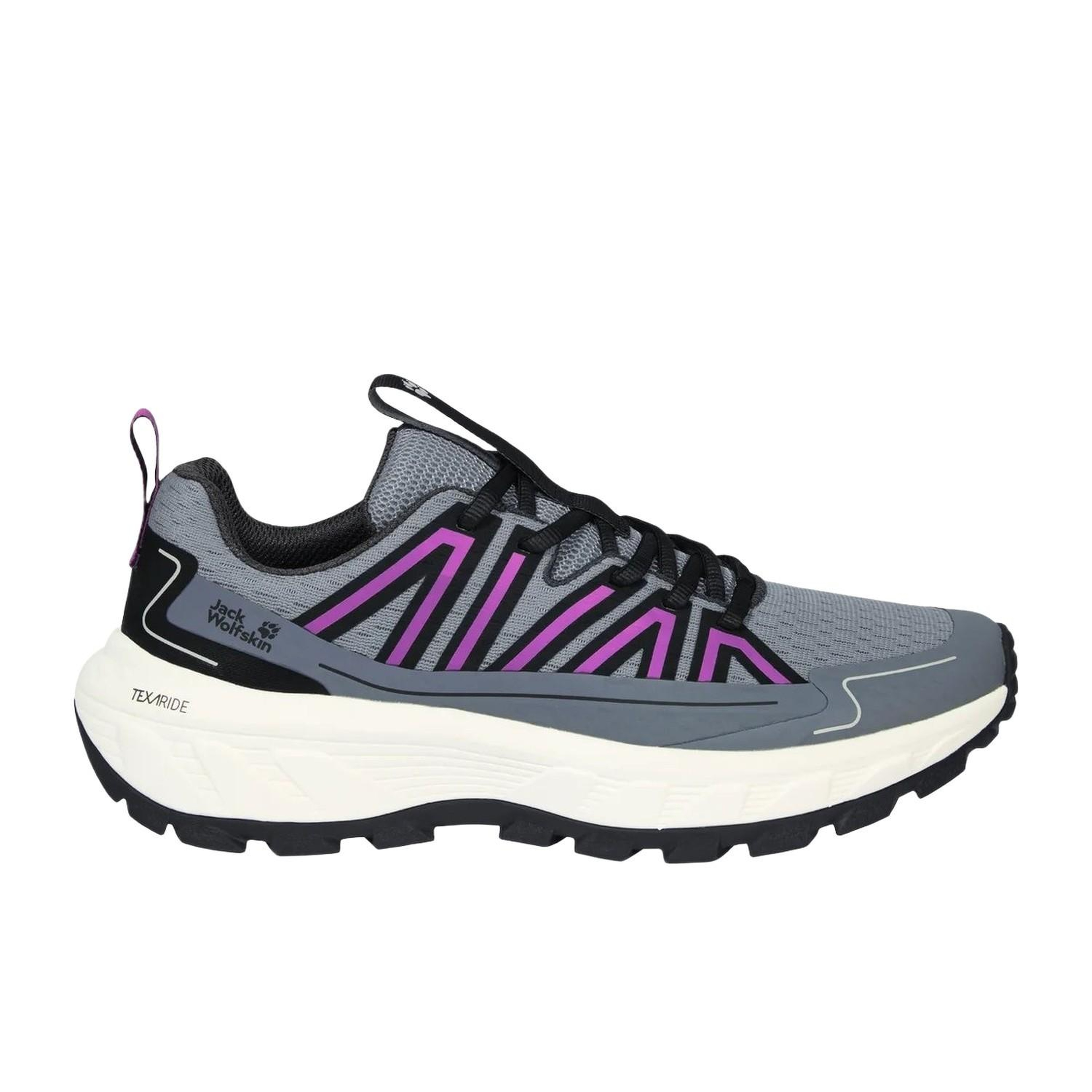 Jack Wolfskin Wild Hike Low Kadın Gri Outdoor Ayakkabı