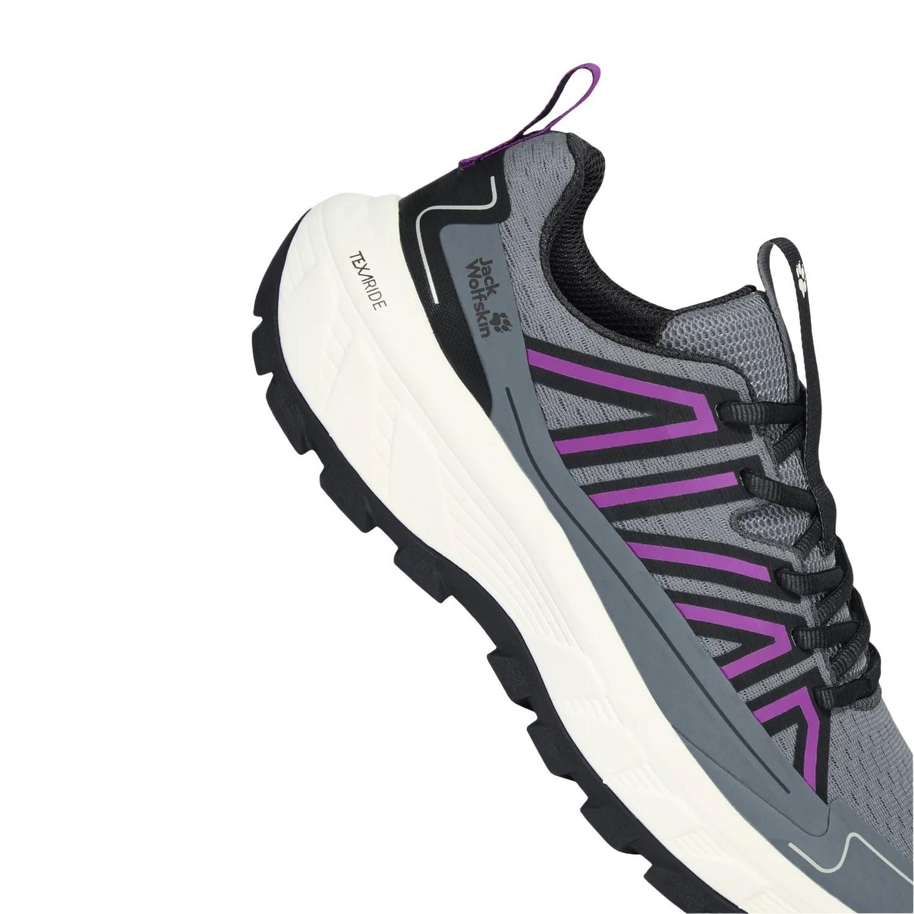 Jack Wolfskin Wild Hike Low Kadın Gri Outdoor Ayakkabı