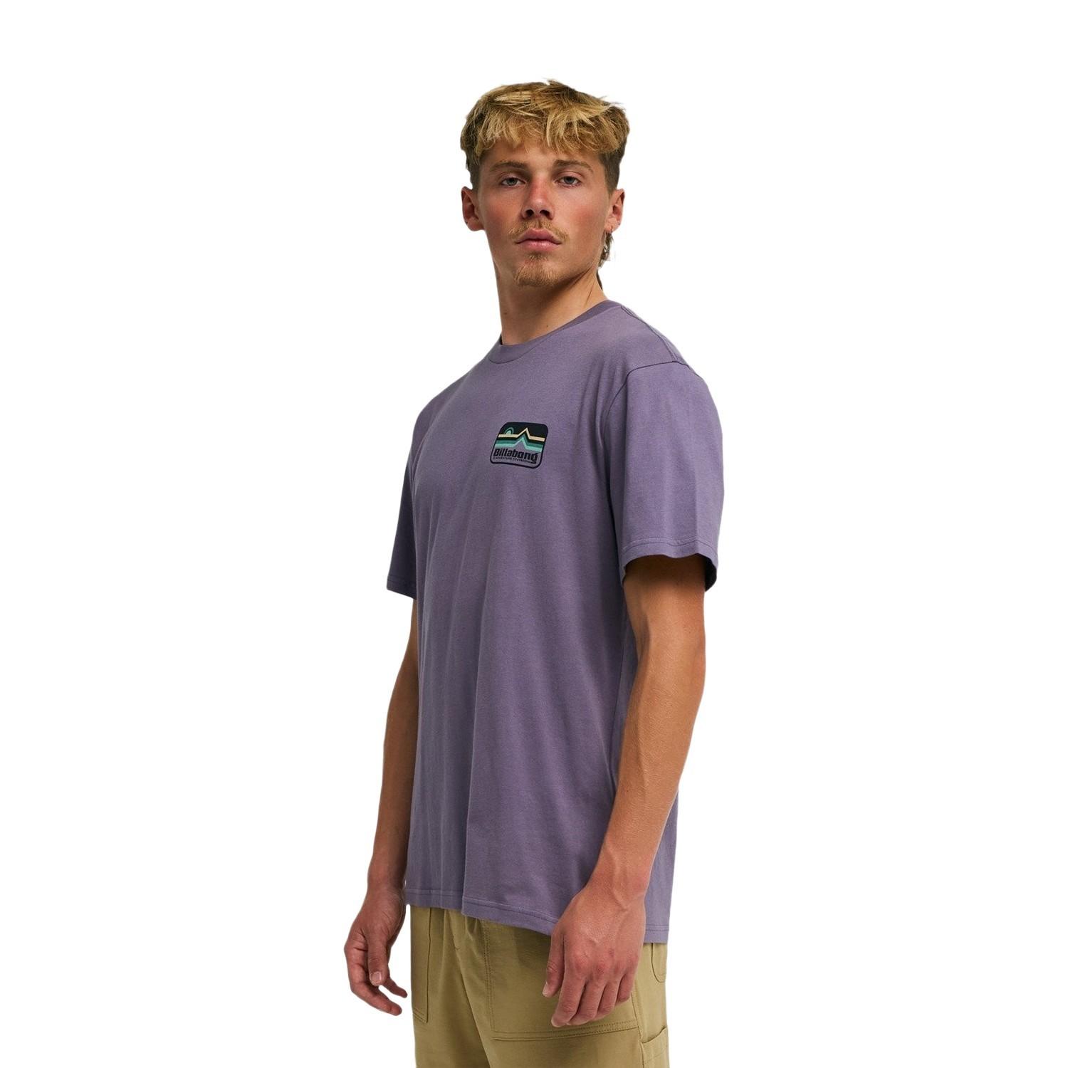 Billabong Range Erkek Mor Tişört