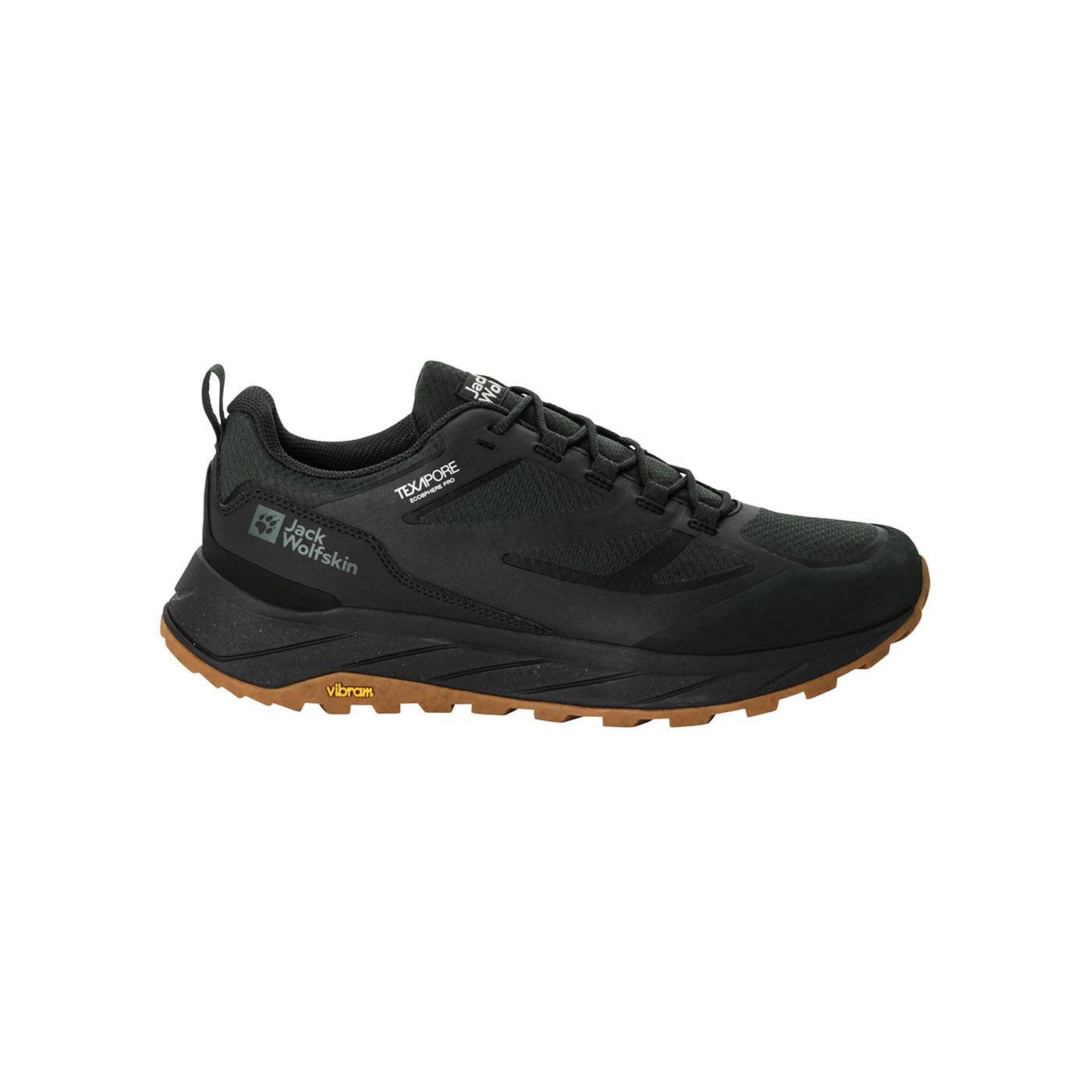 Jack Wolfskin Terraventure Texapore Low Erkek Yeşil Outdoor Ayakkabı