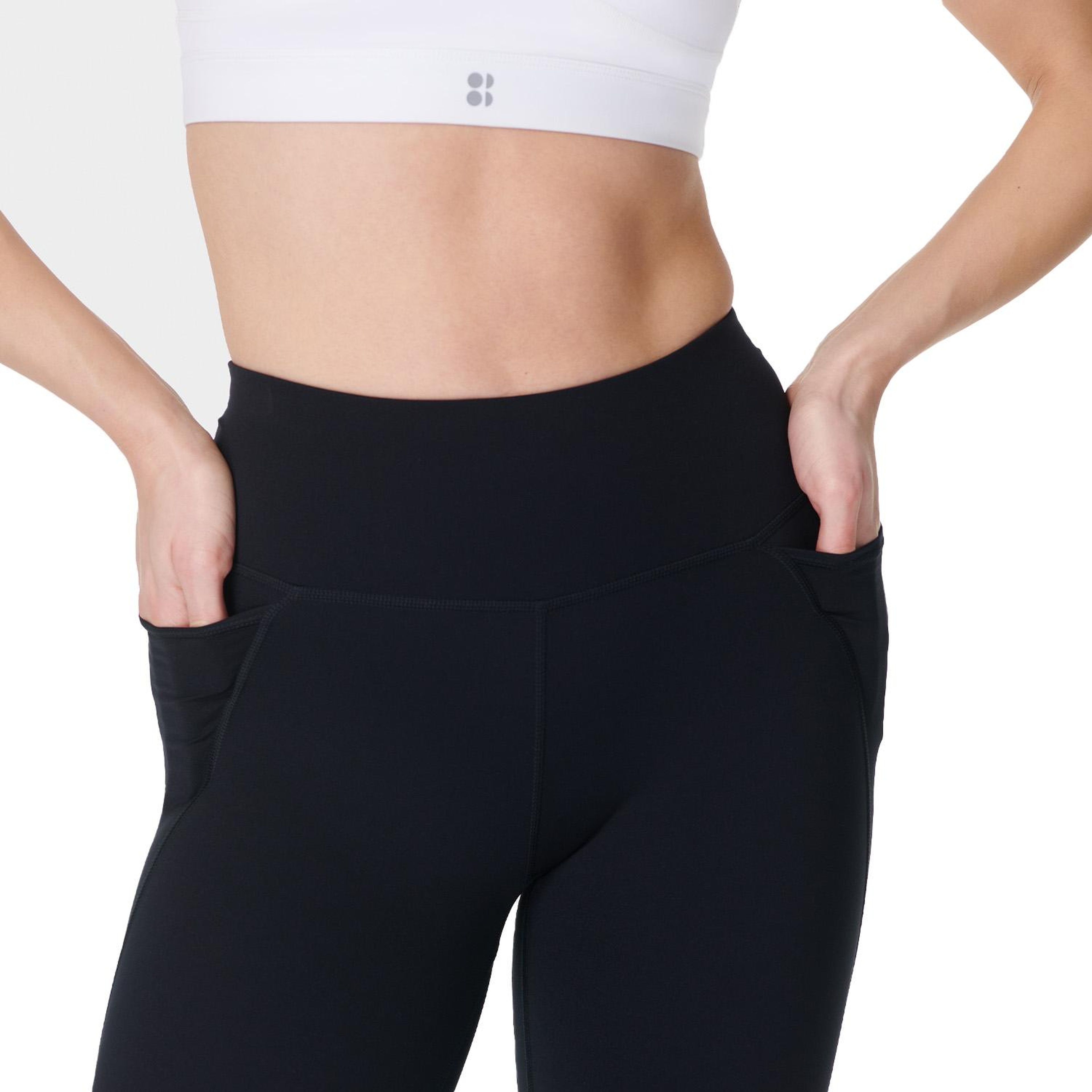 Sweaty Betty Power 32 Workout Boot Cut 20 Kadın Siyah Pantolon