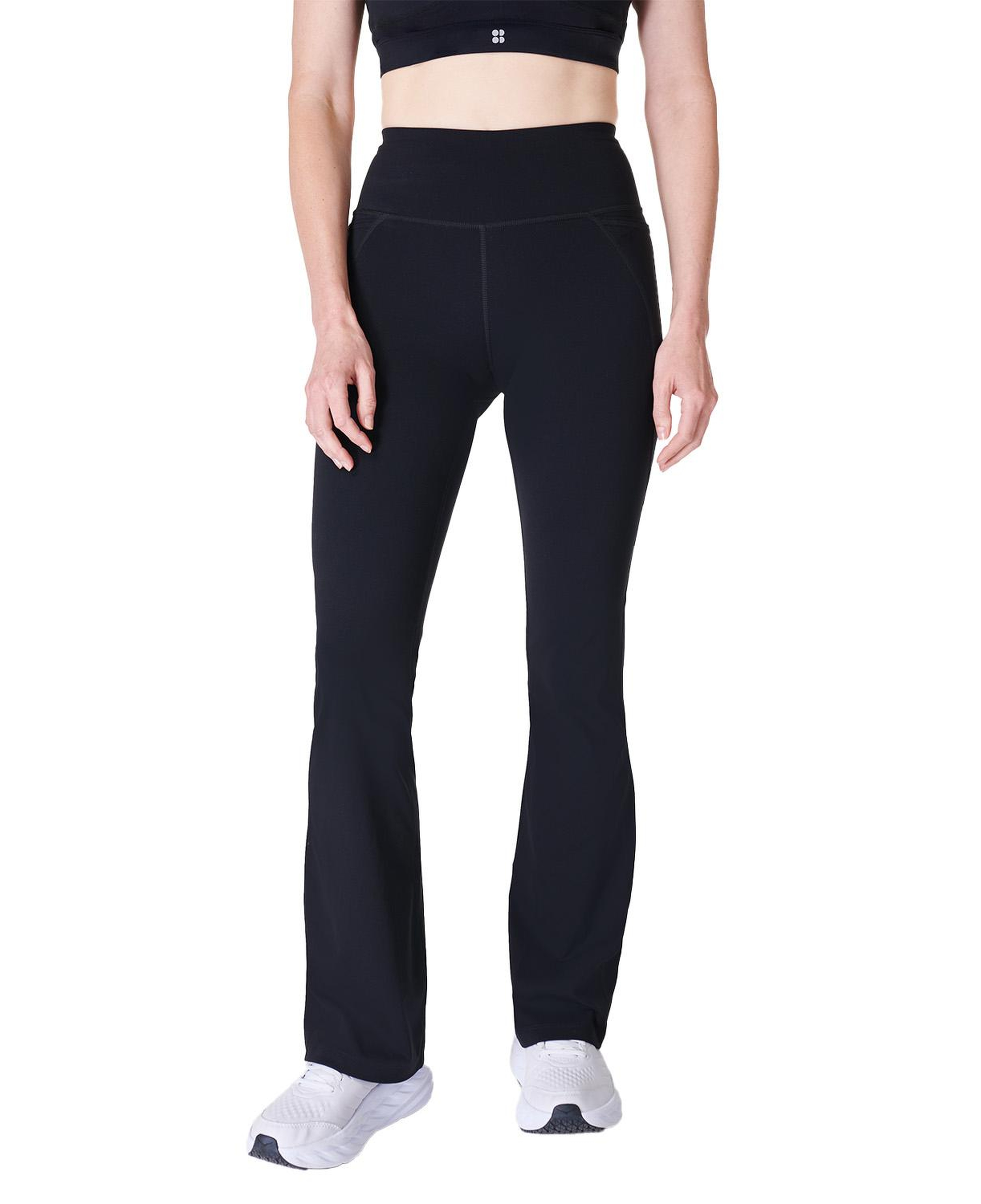 Sweaty Betty Power 32 Workout Boot Cut 20 Kadın Siyah Pantolon
