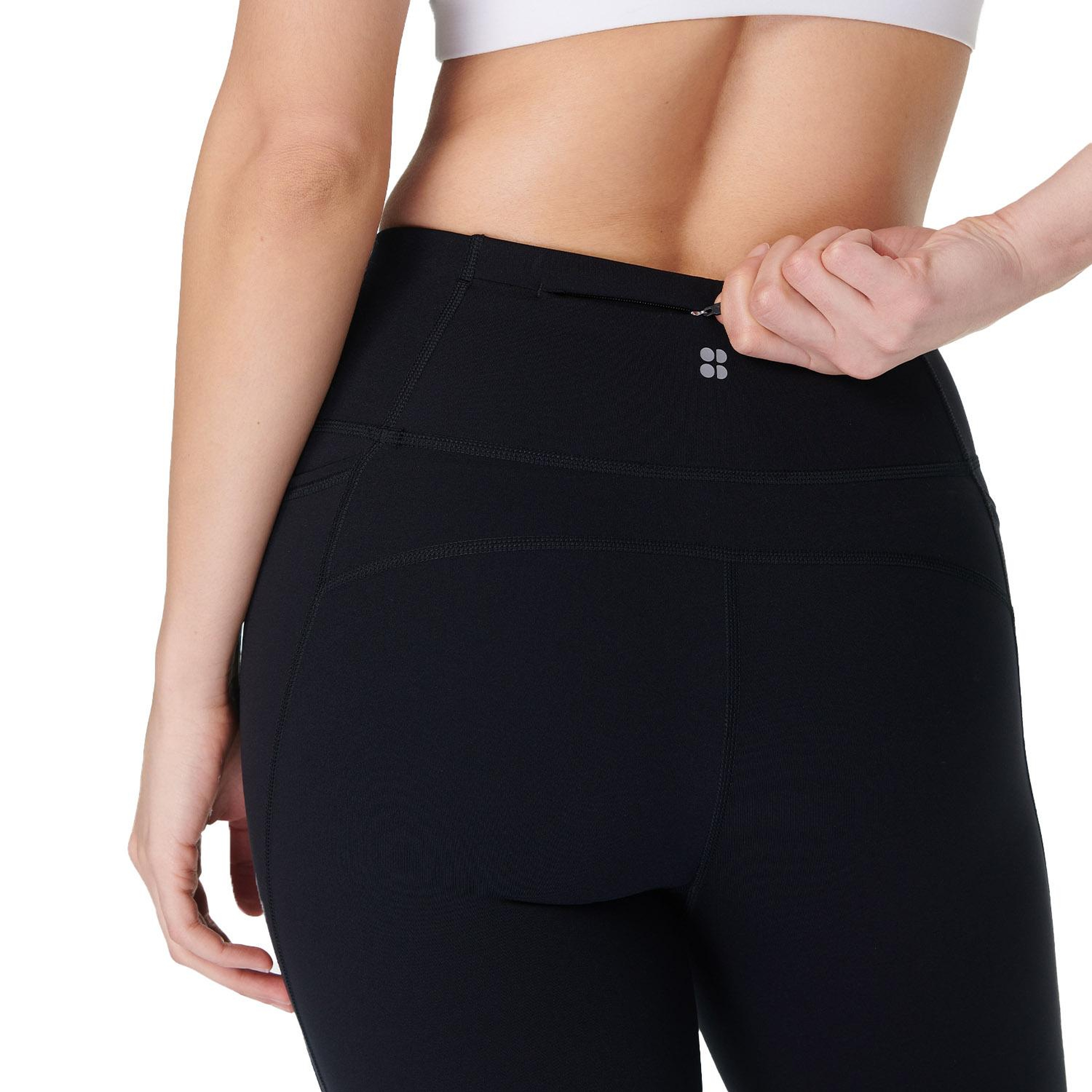 Sweaty Betty Power 32 Workout Boot Cut 20 Kadın Siyah Pantolon