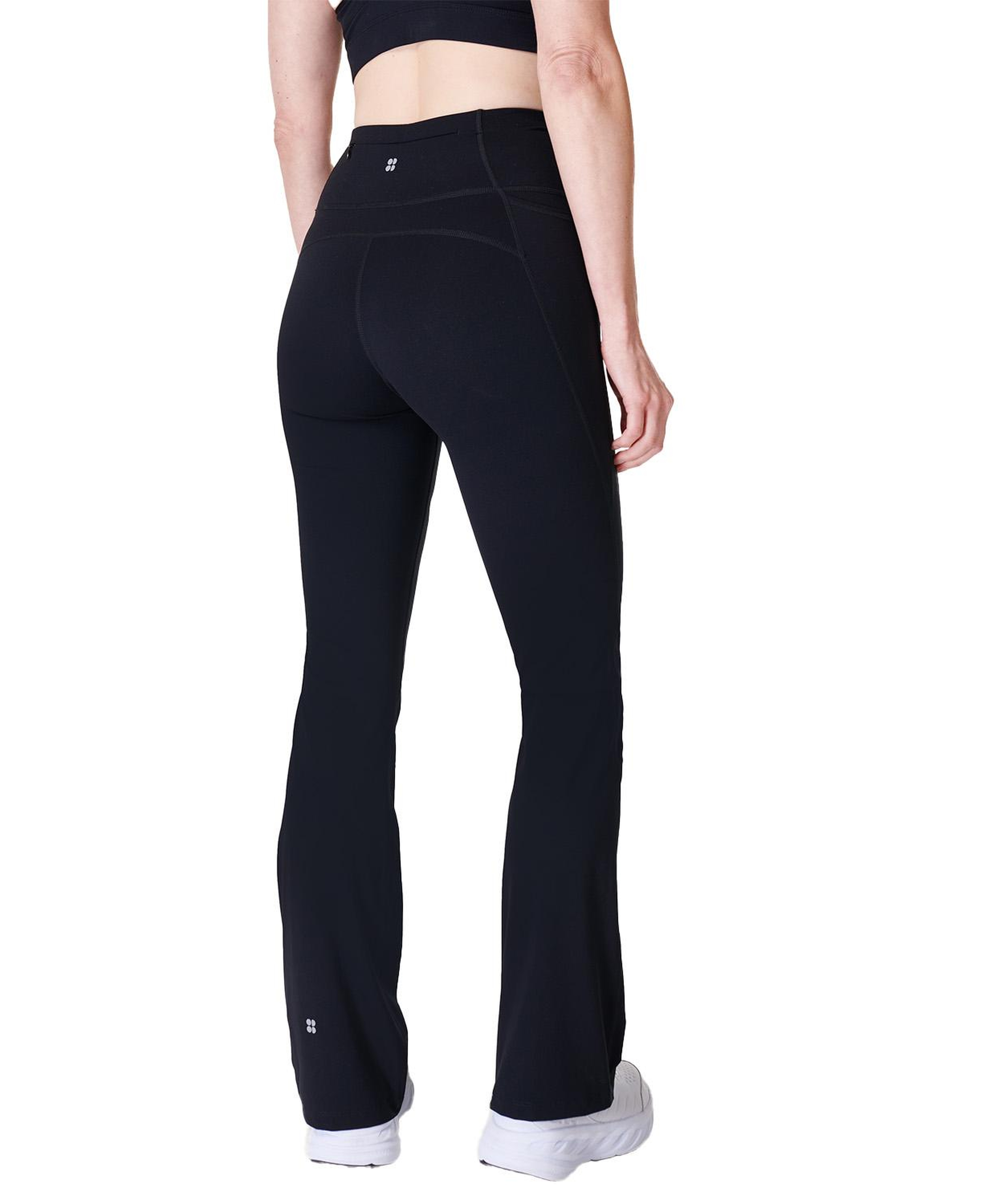 Sweaty Betty Power 32 Workout Boot Cut 20 Kadın Siyah Pantolon