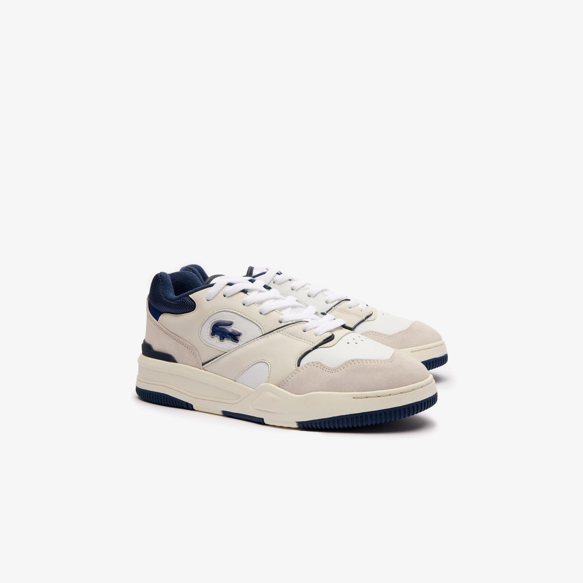 Lacoste Sport Lineshot Erkek Krem Sneaker
