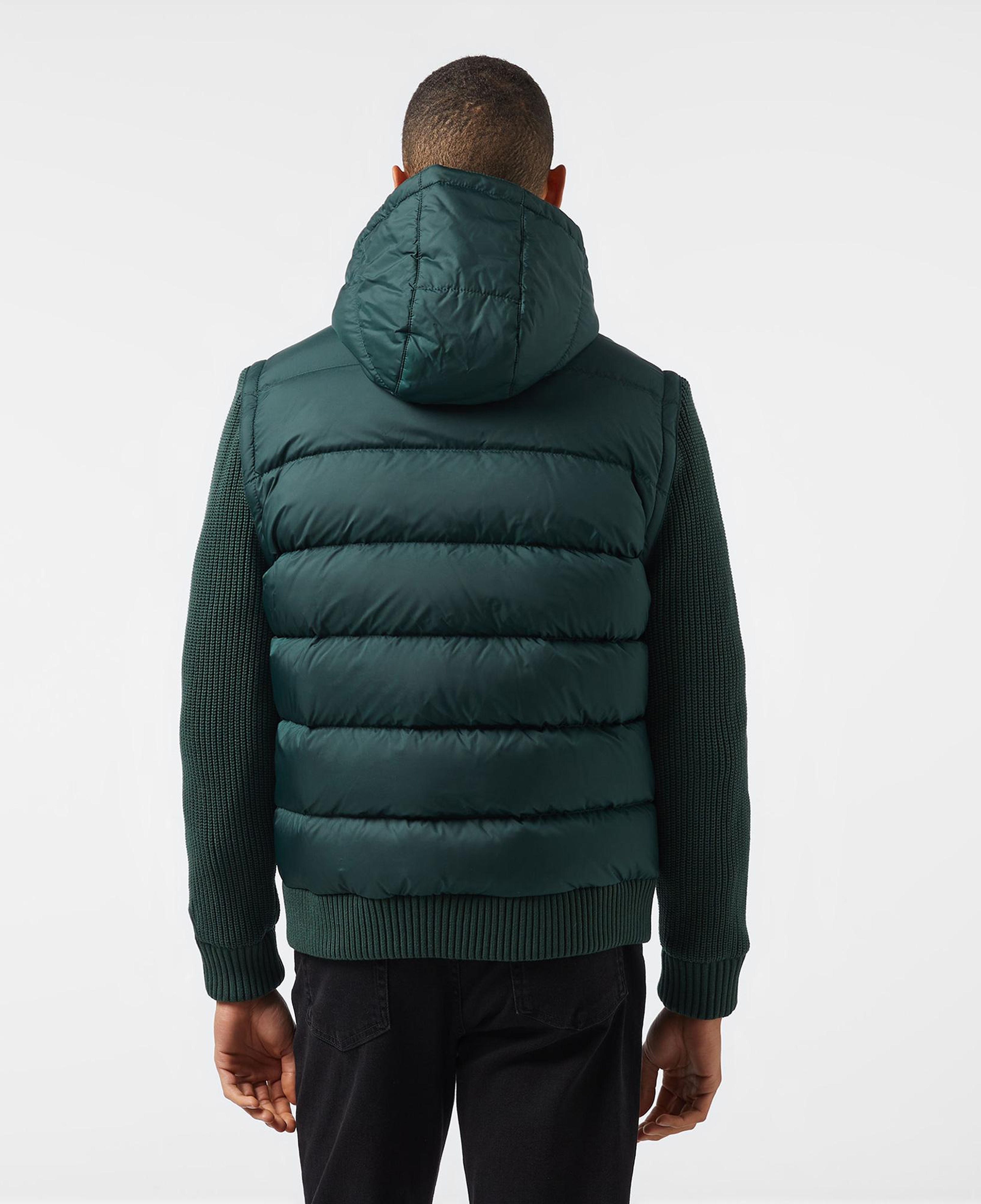 Lacoste Erkek Kapüşonlu Yeşil Mont