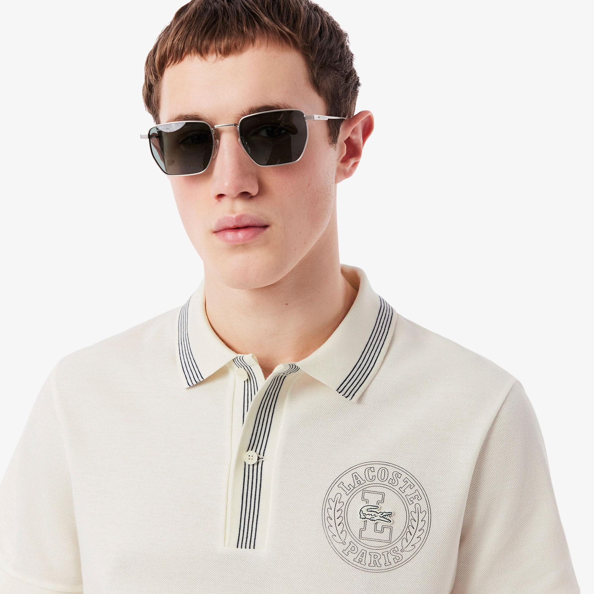 Lacoste L.12.12 Erkek Regular Fit Krem Polo