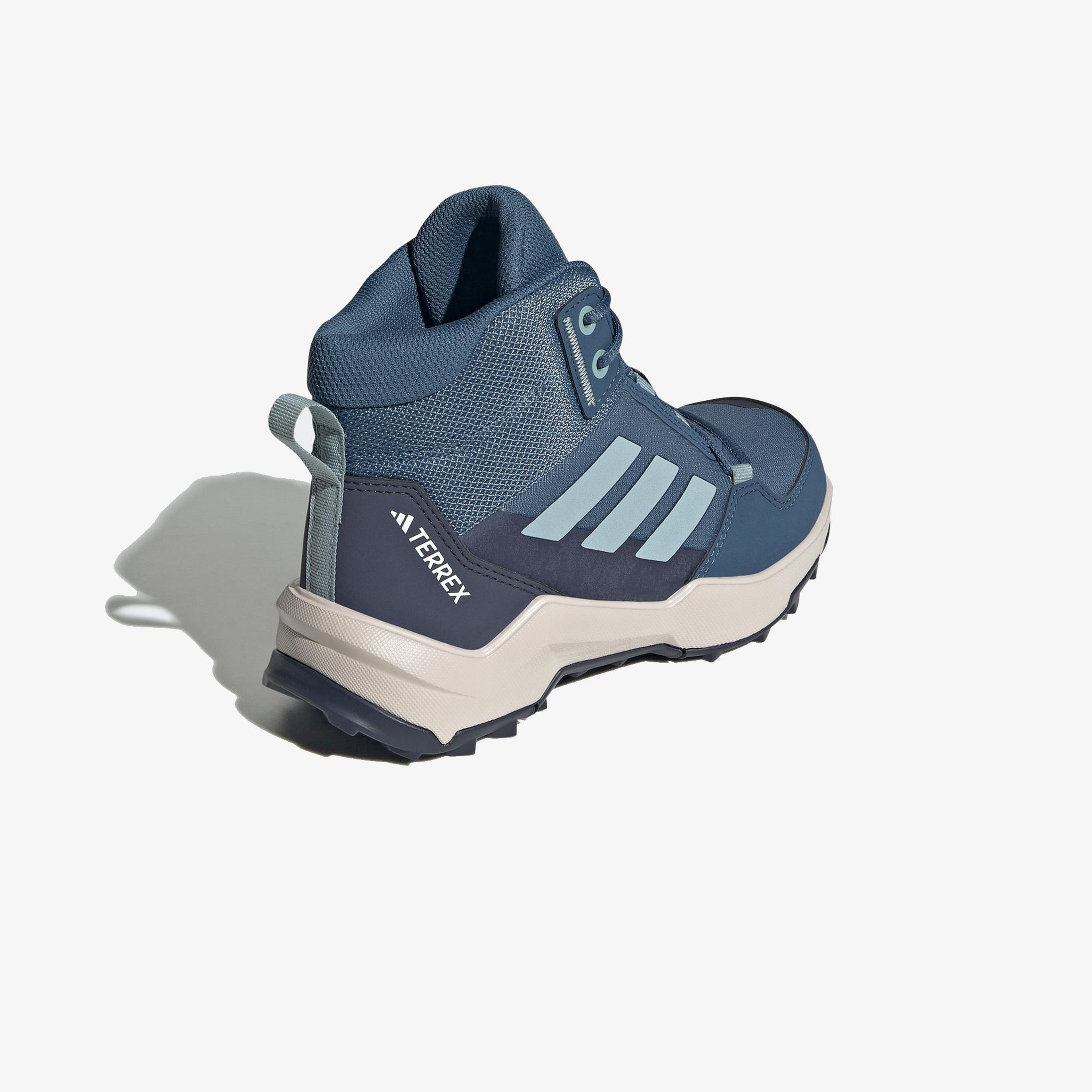 adidas Terrex Ax4R Mid Çocuk Mavi Yürüyüş Botu