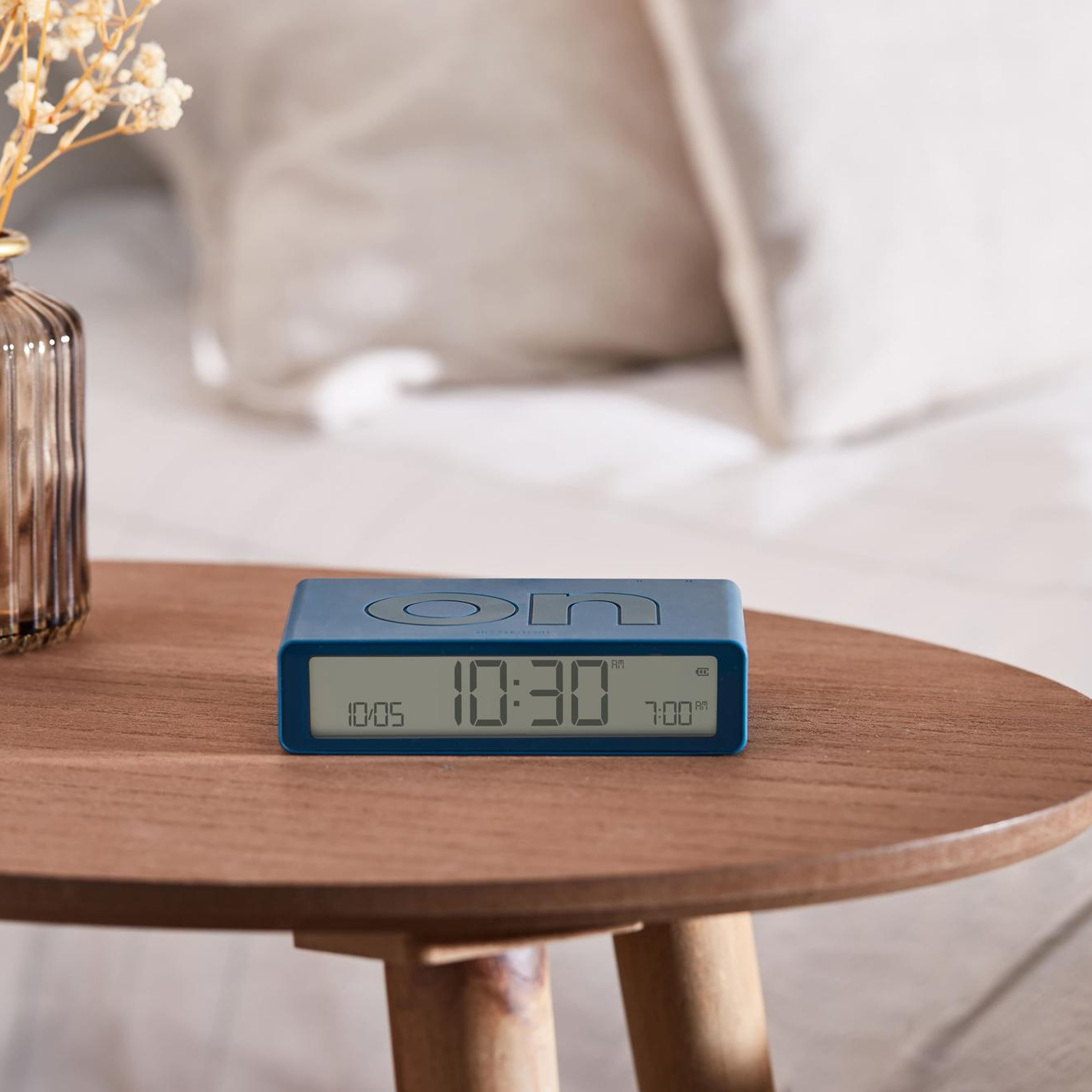 Lexon Flip Klasik Şarj Edilebilir Alarm Saat Ördek Yeşili
