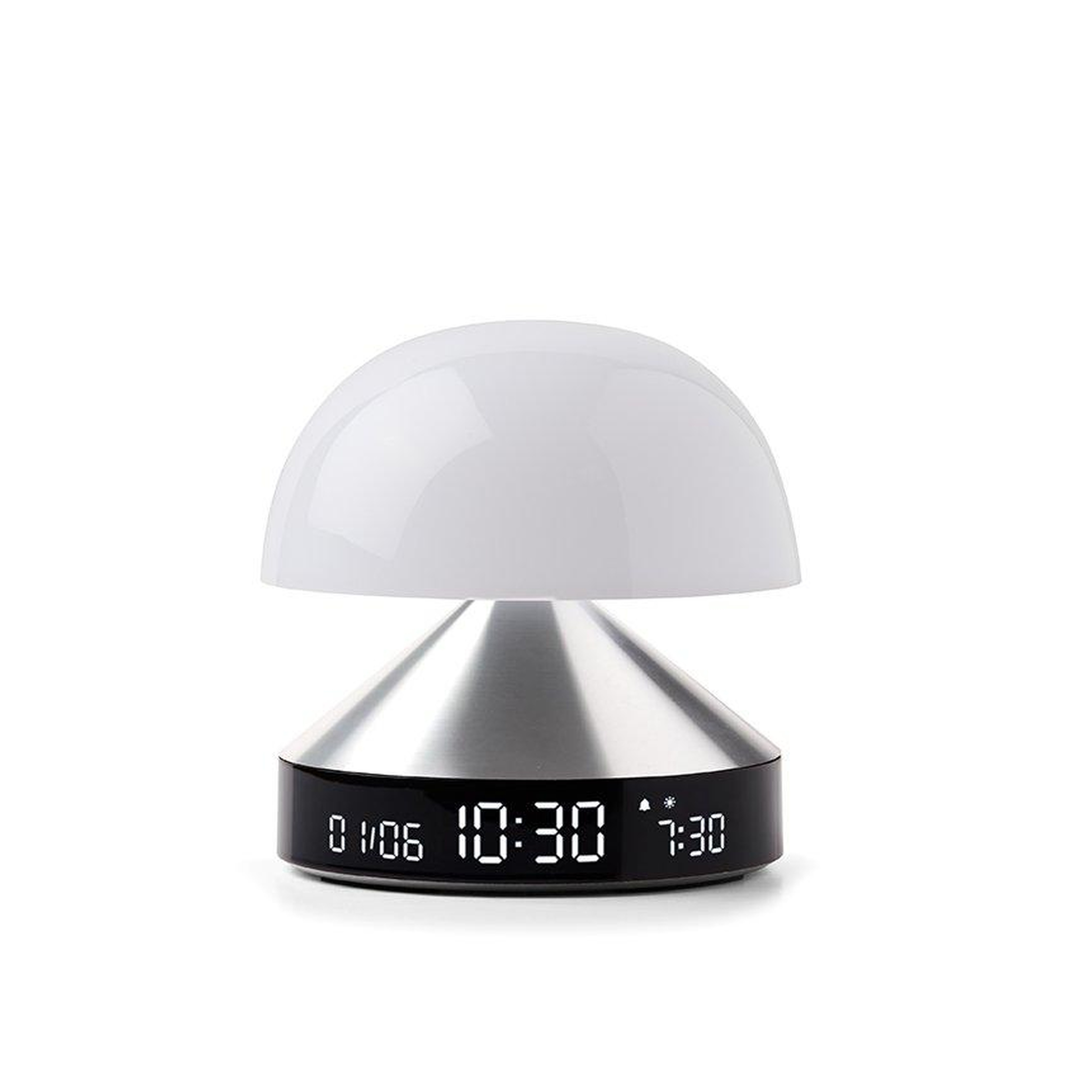 Lexon Mina Sunrise Alarm Saatli Gün Işığı Simulatörü & Aydınlatma - Alüminyum