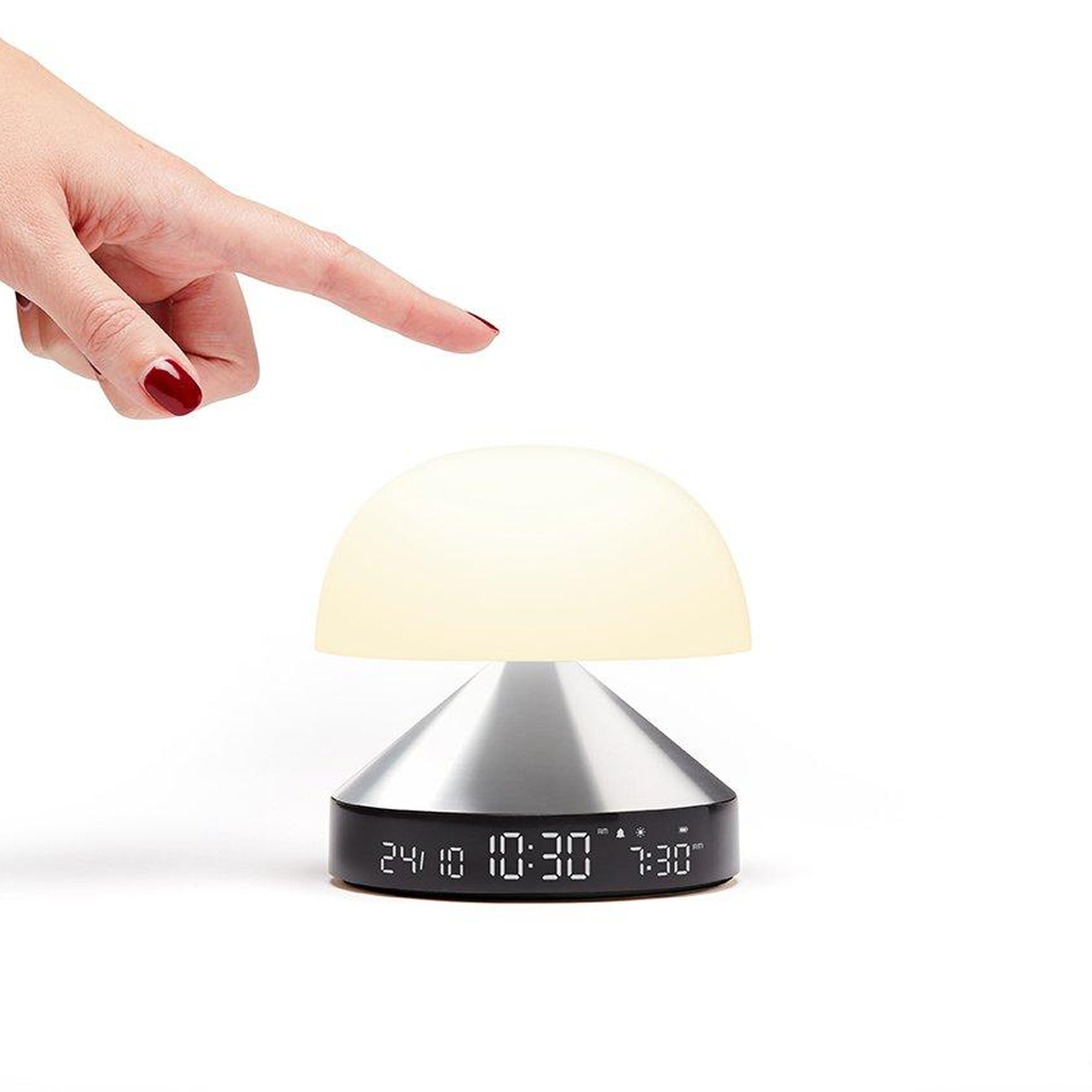 Lexon Mina Sunrise Alarm Saatli Gün Işığı Simulatörü & Aydınlatma - Alüminyum
