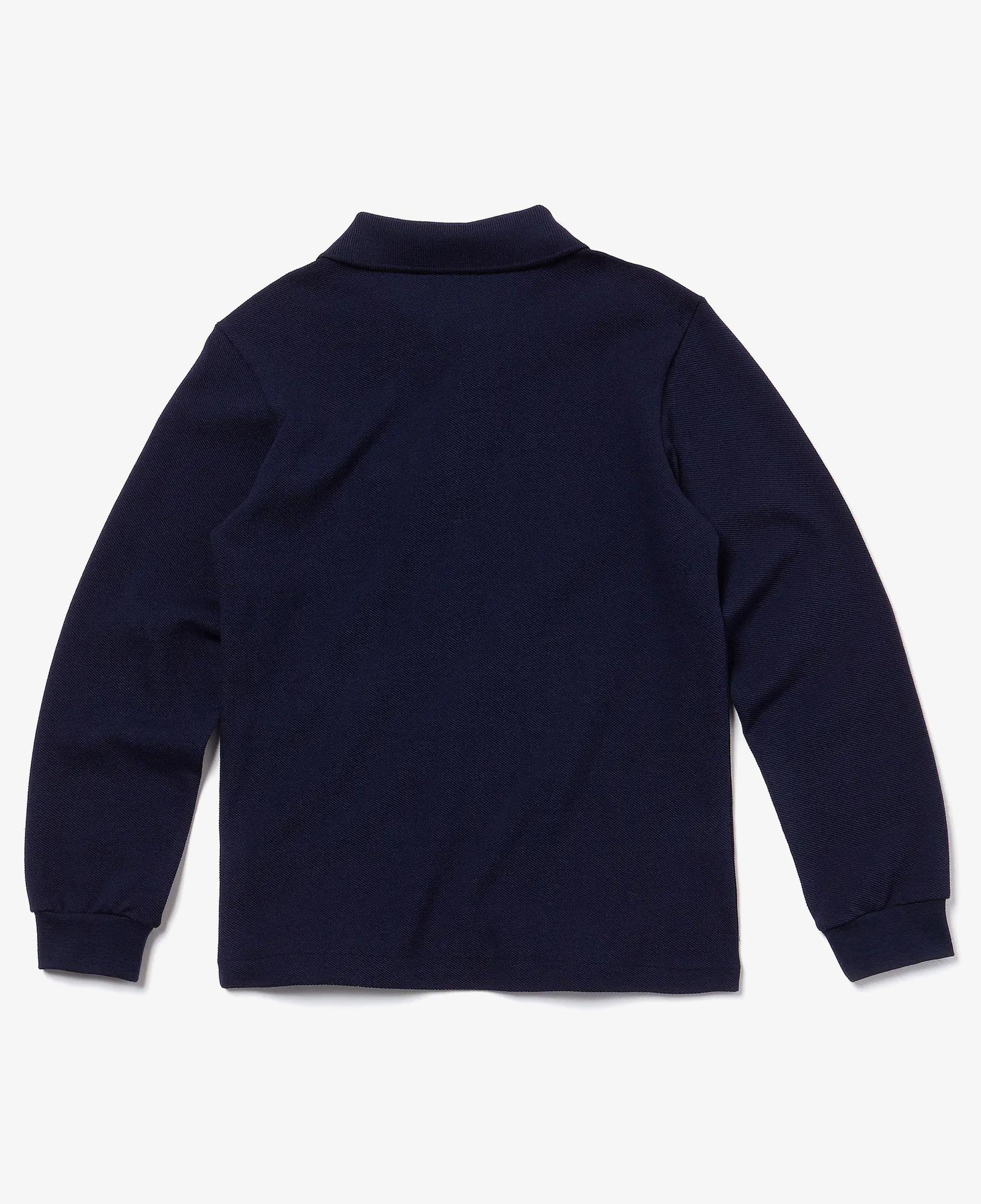 Lacoste Erkek Çocuk Regular Fit Uzun Kollu Lacivert Polo