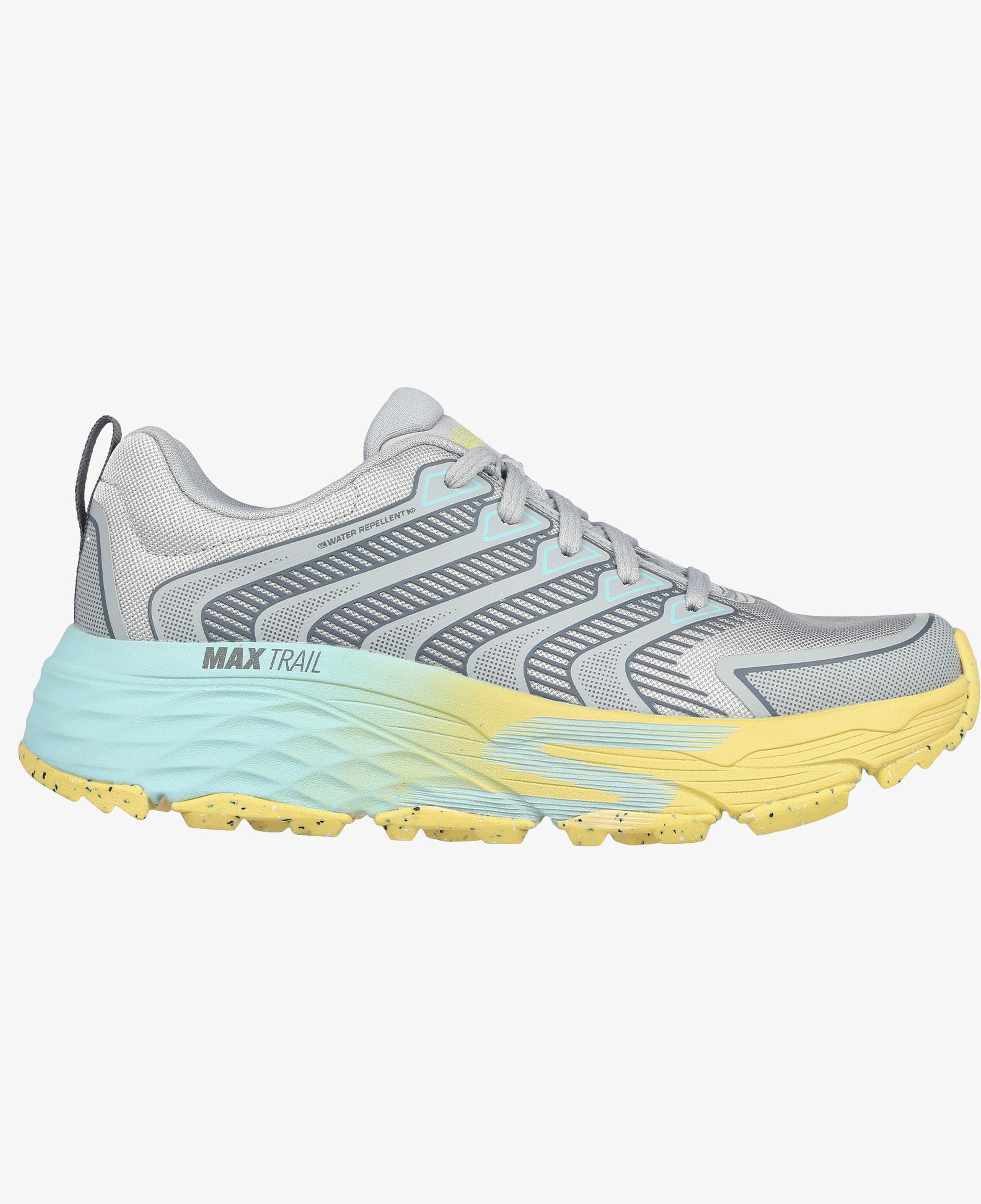Skechers Max Cushioning Elite Trail Kadın Gri Outdoor Ayakkabı