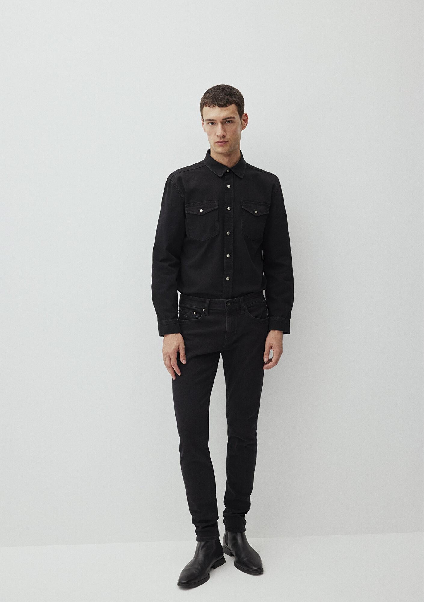 Mavi James Lux Black Antrasit Smoke Jean Pantolon 0042487866