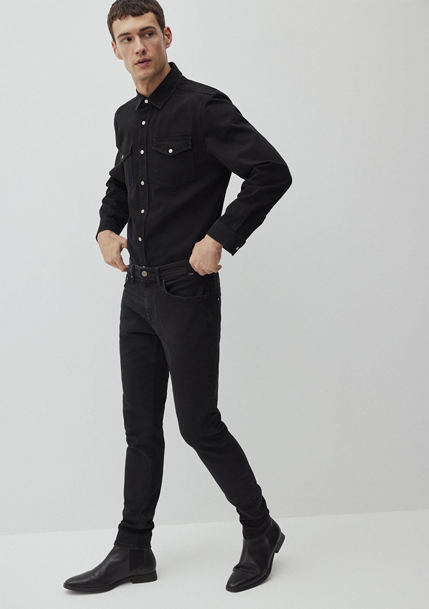 Mavi James Lux Black Antrasit Smoke Jean Pantolon 0042487866