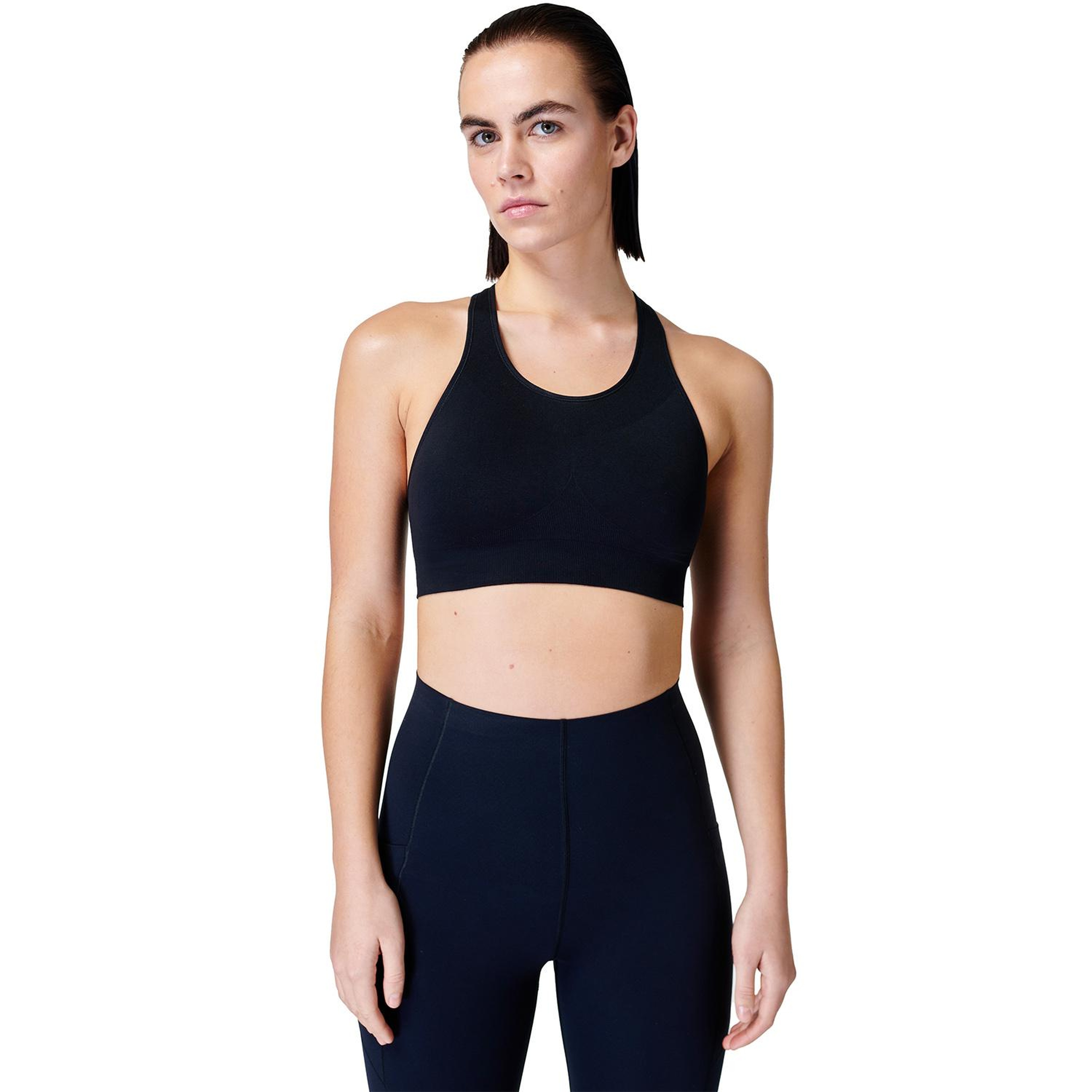 Sweaty Betty Stamina Workout Bra Kadın Siyah Fitness Bra
