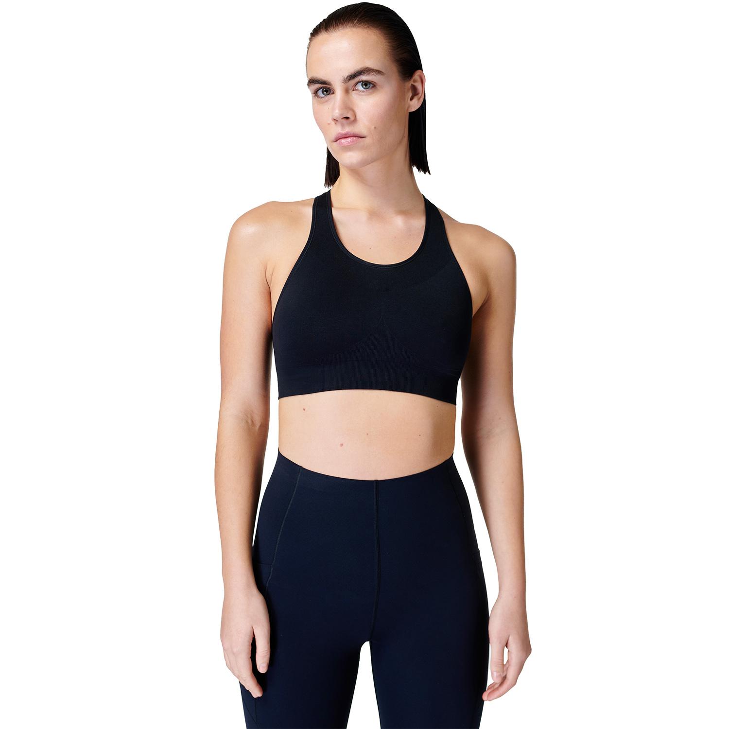 Sweaty Betty Stamina Workout Bra Kadın Siyah Fitness Bra