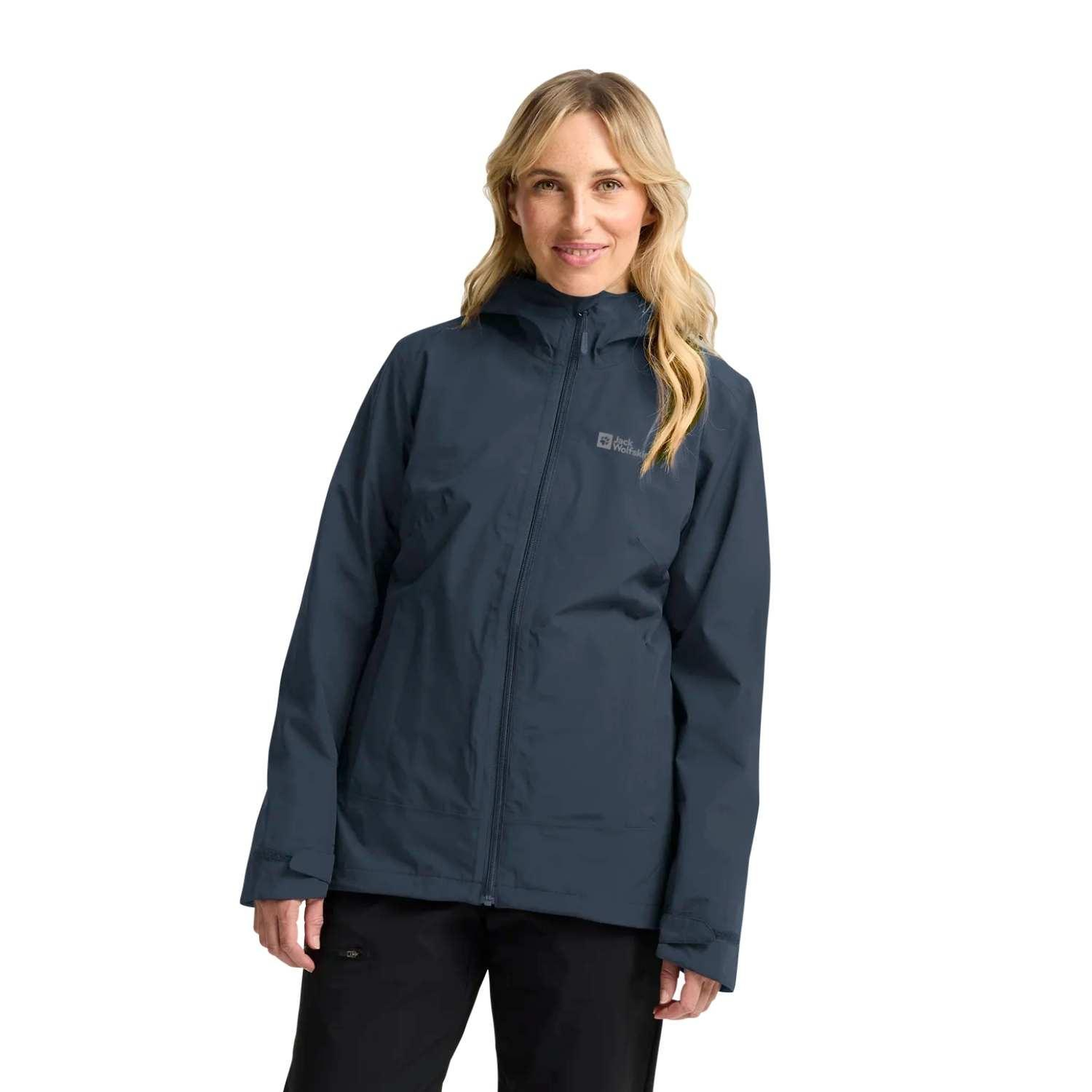 Jack Wolfskin Moonrise 3in1 Kadın Outdoor Ceketi