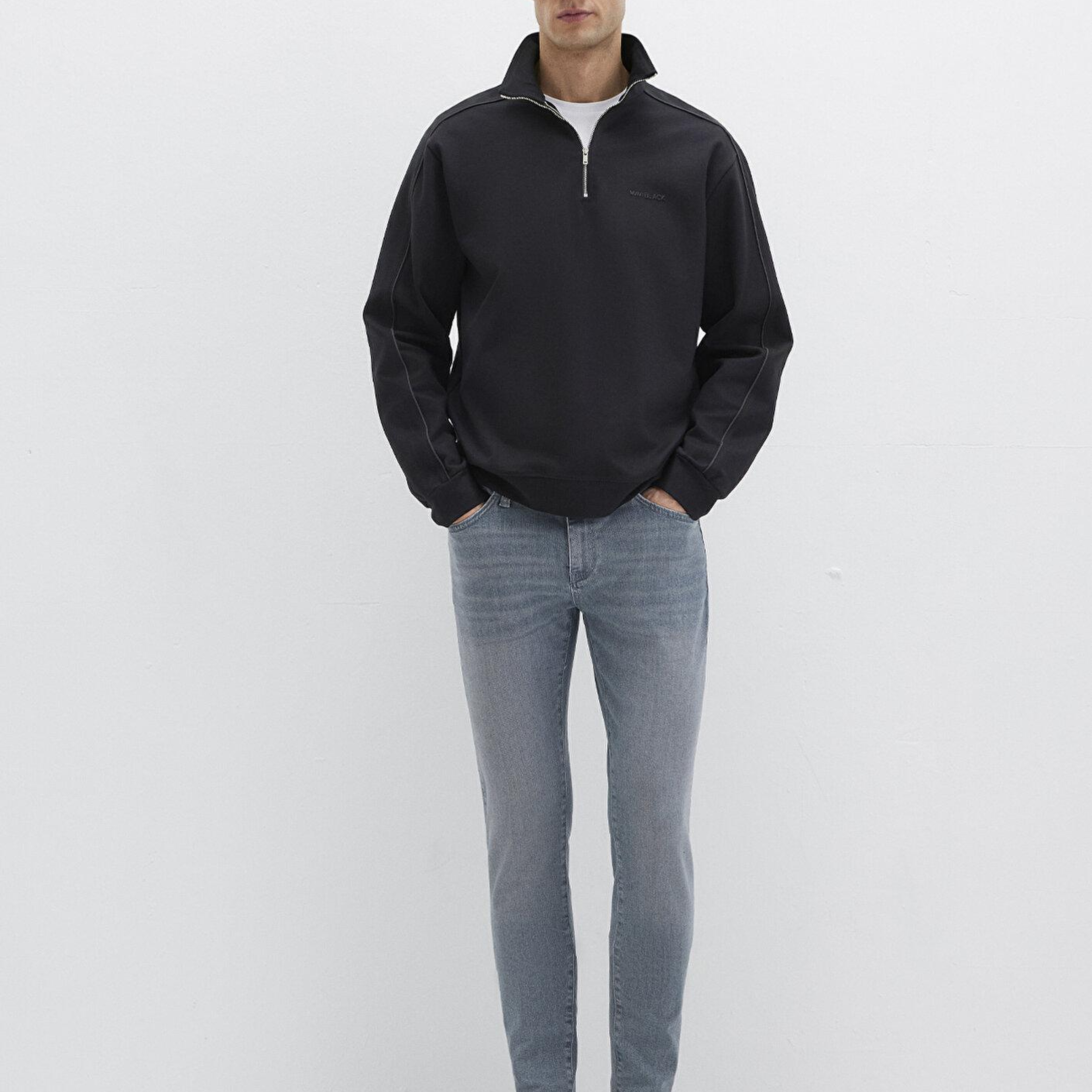 Mavi James Lux Black Gri Mavi Smoke Jean Pantolon 0042489350