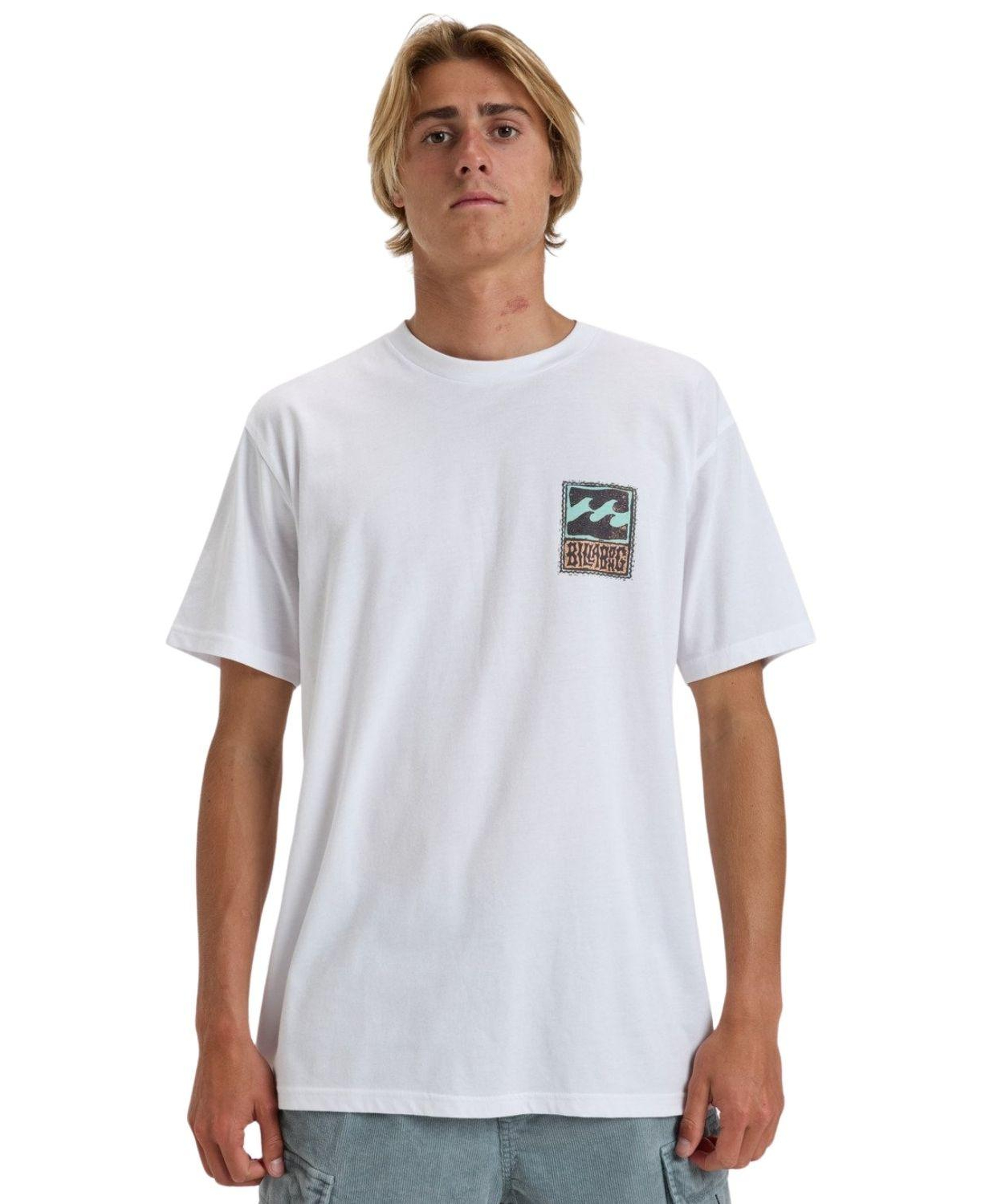 Billabong Stamp Erkek Beyaz Tişört