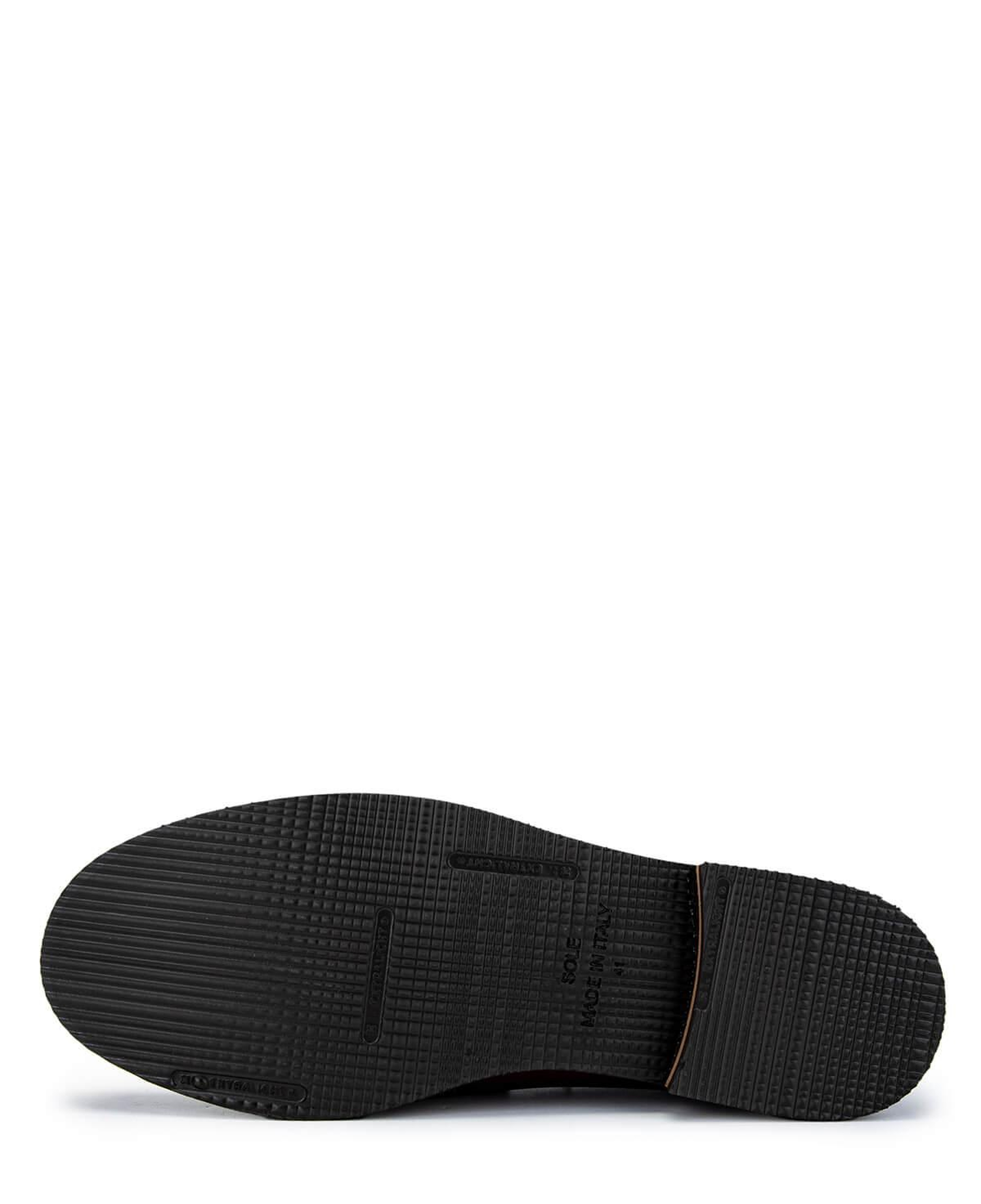 Tamer Tanca Erkek Hakiki Deri Taba Deri Loafer Ayakkabı