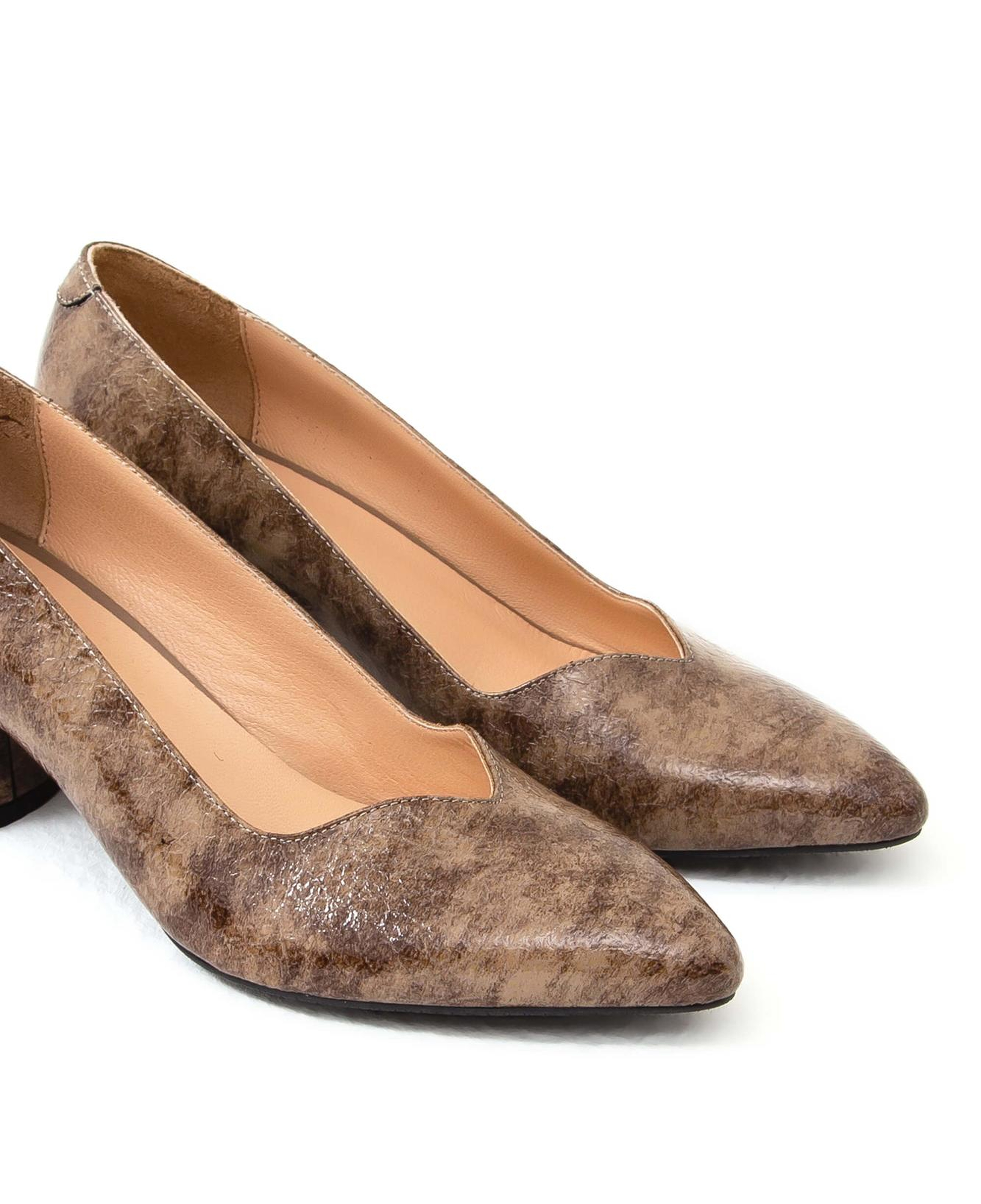 Tamer Tanca Kadın Hakiki Deri Vizon Topuklu & Stiletto Ayakkabı