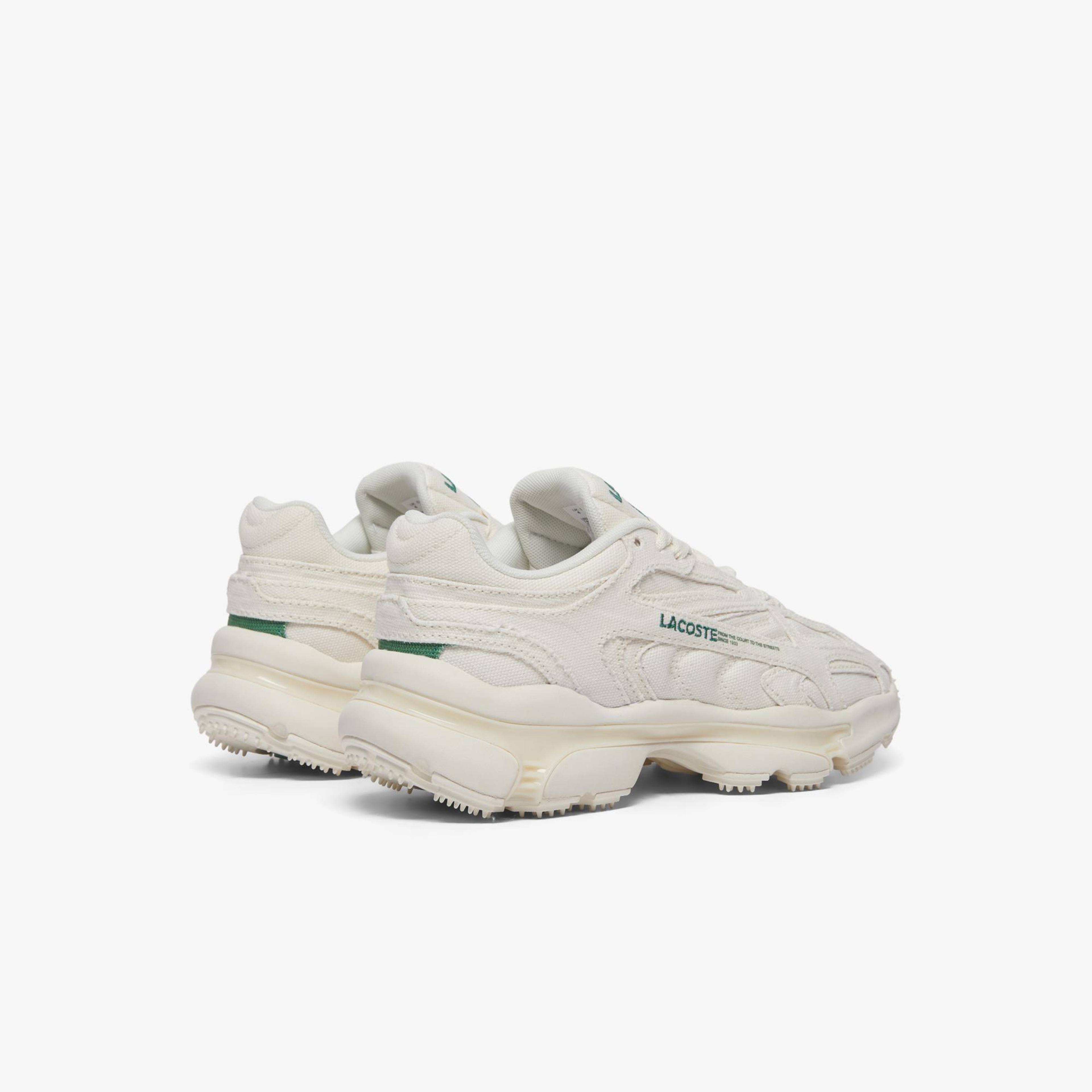 Lacoste L-Spin Deluxe Kadın Bej Sneaker