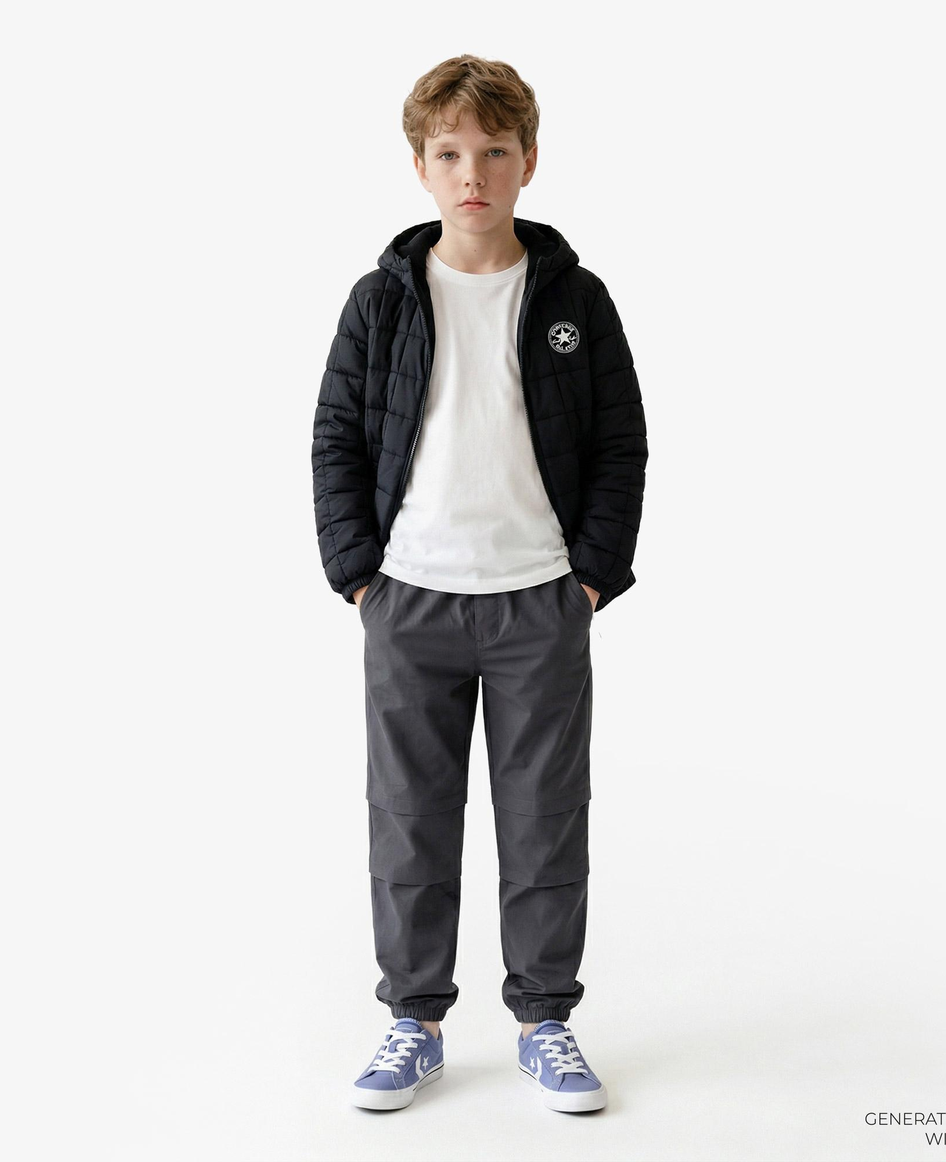 Converse Çocuk Siyah Mont