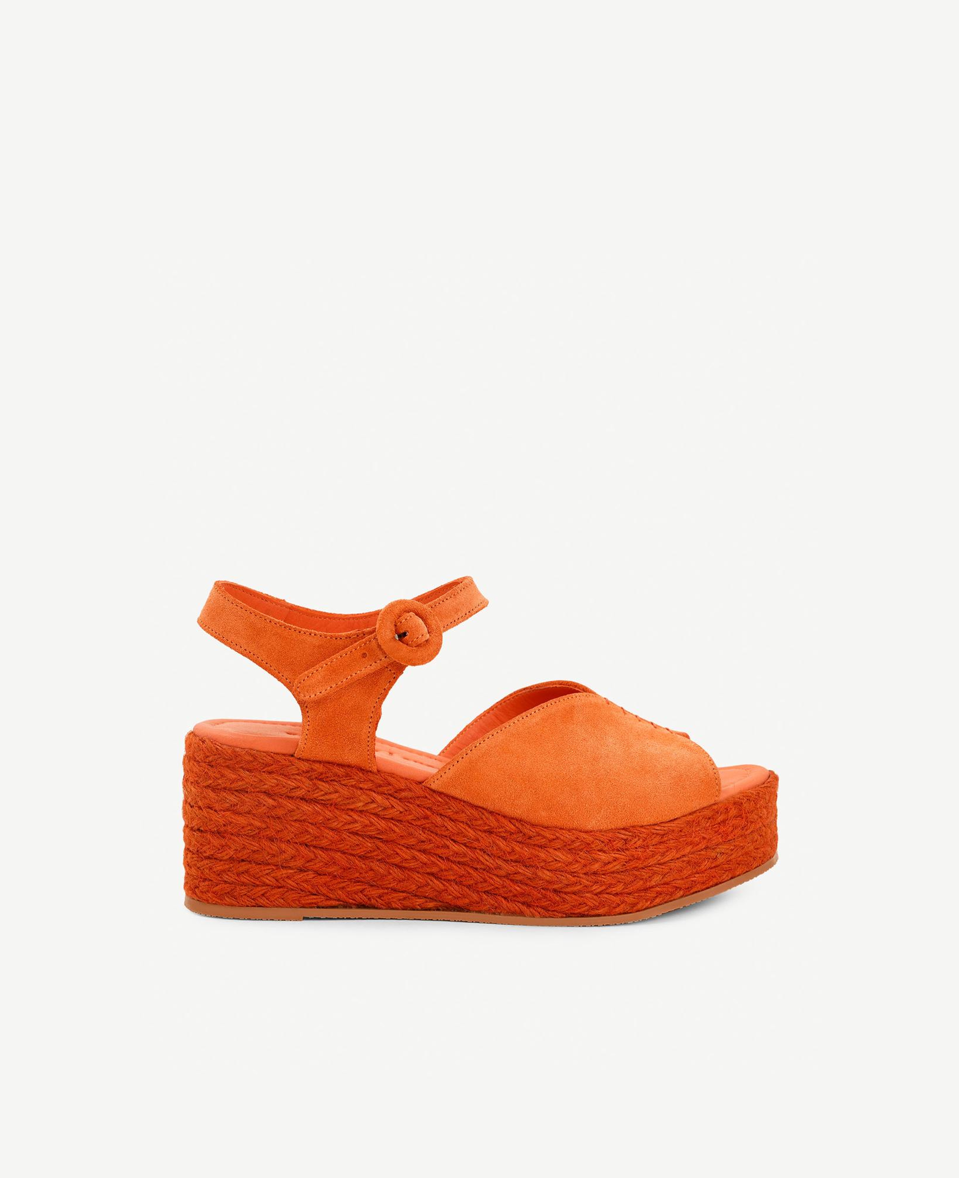 YARGICI Platform Taban Deri Espadril