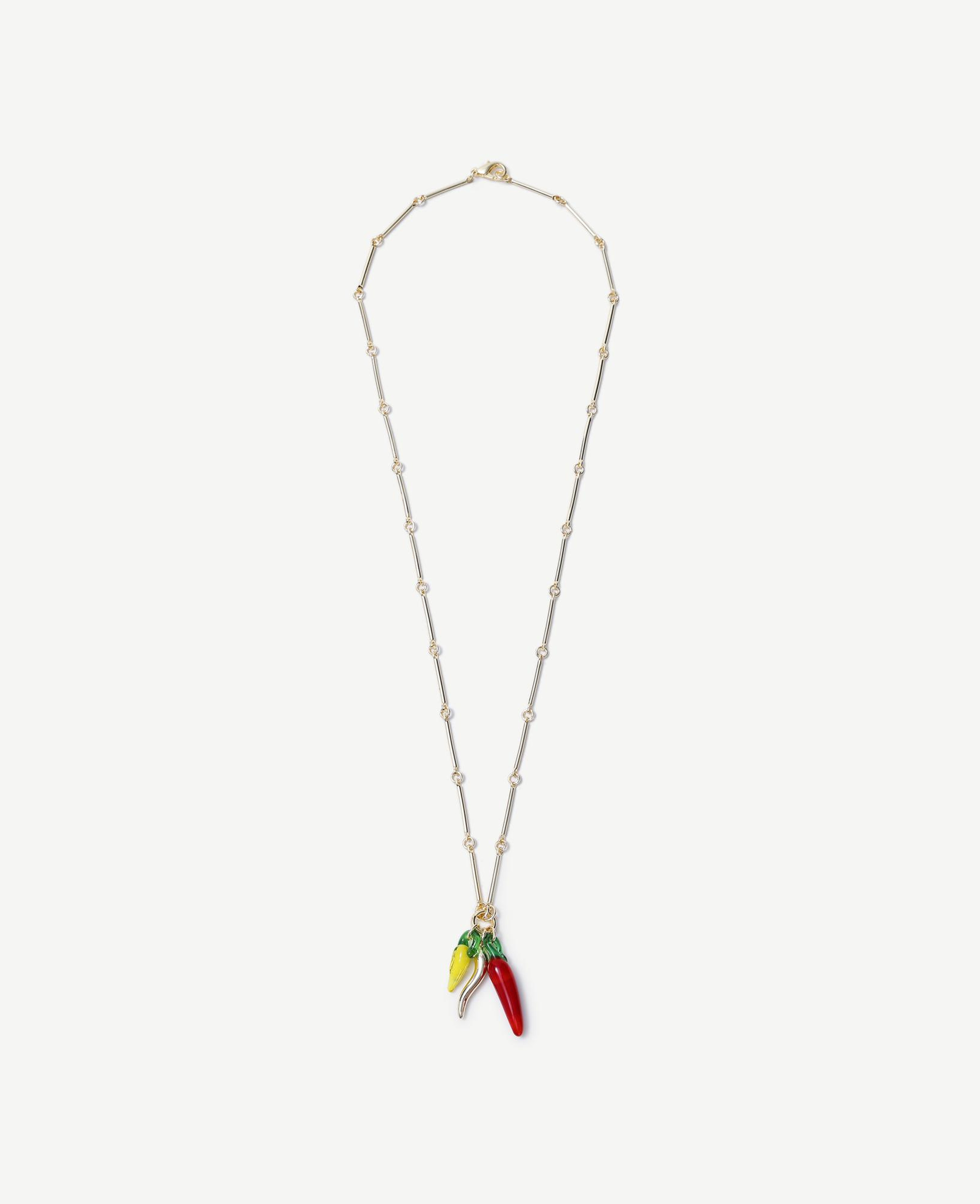 YARGICI Charm Detaylı Uzun Kolye